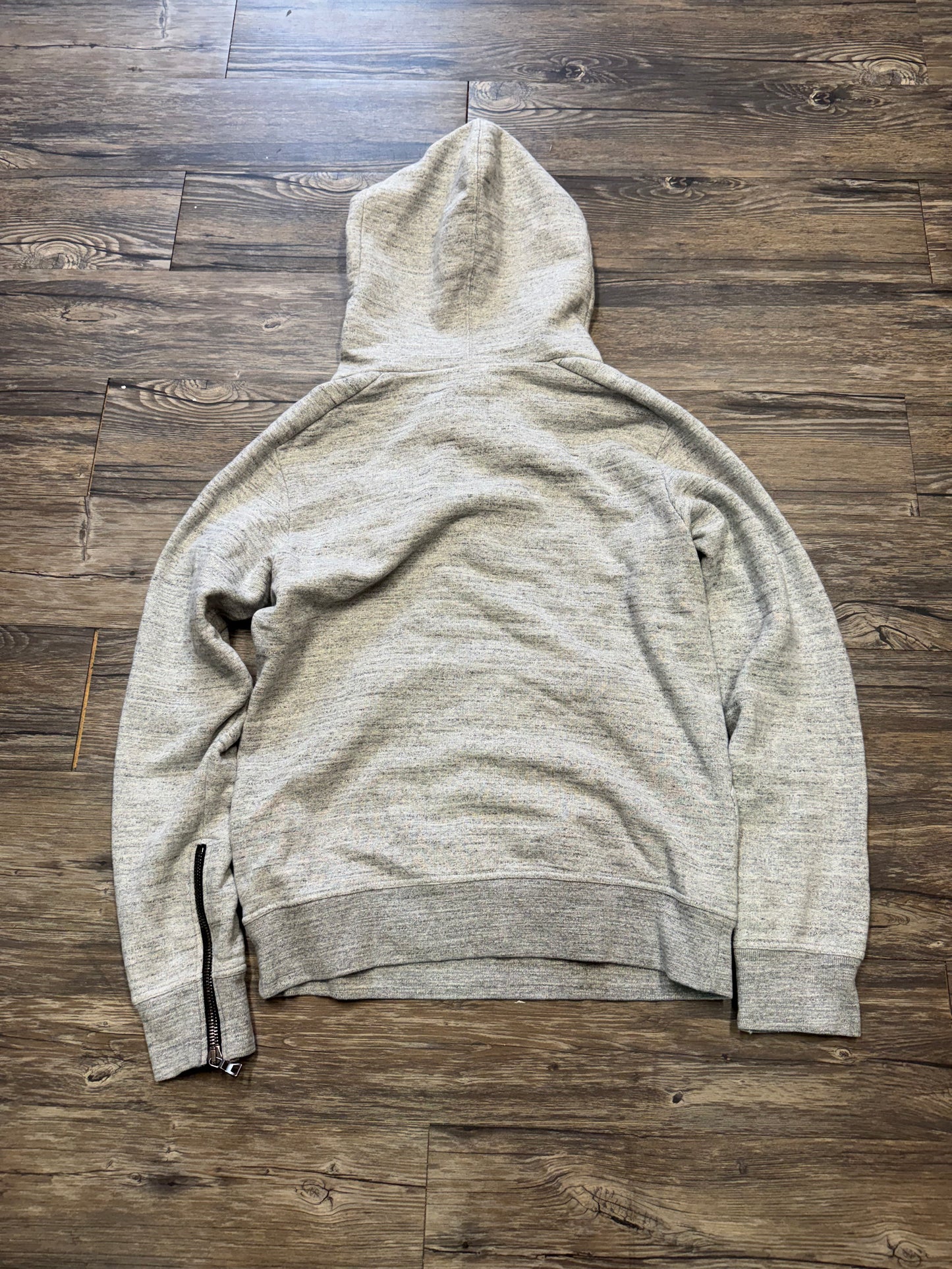 BALMAIN SHOTGUN QUARTER ZIP HOODIE (M)