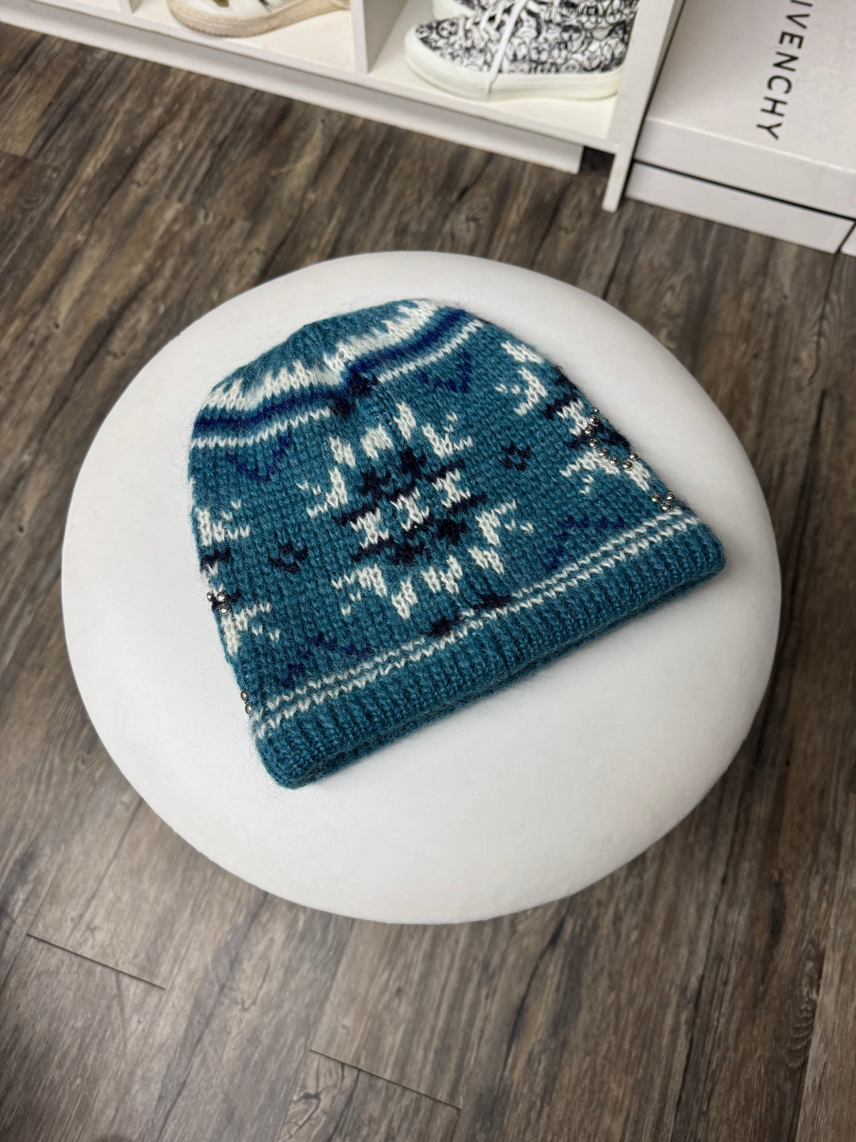 SUPREME AZTEC KNIT BEANIE (OS)