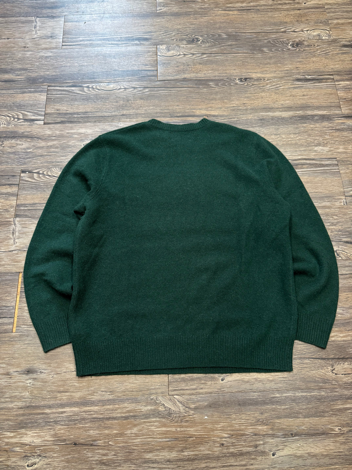 POLO RALPH LAUREN POLO COUNTRY MOUNTAIN GREEN KNIT SWEATER (L)