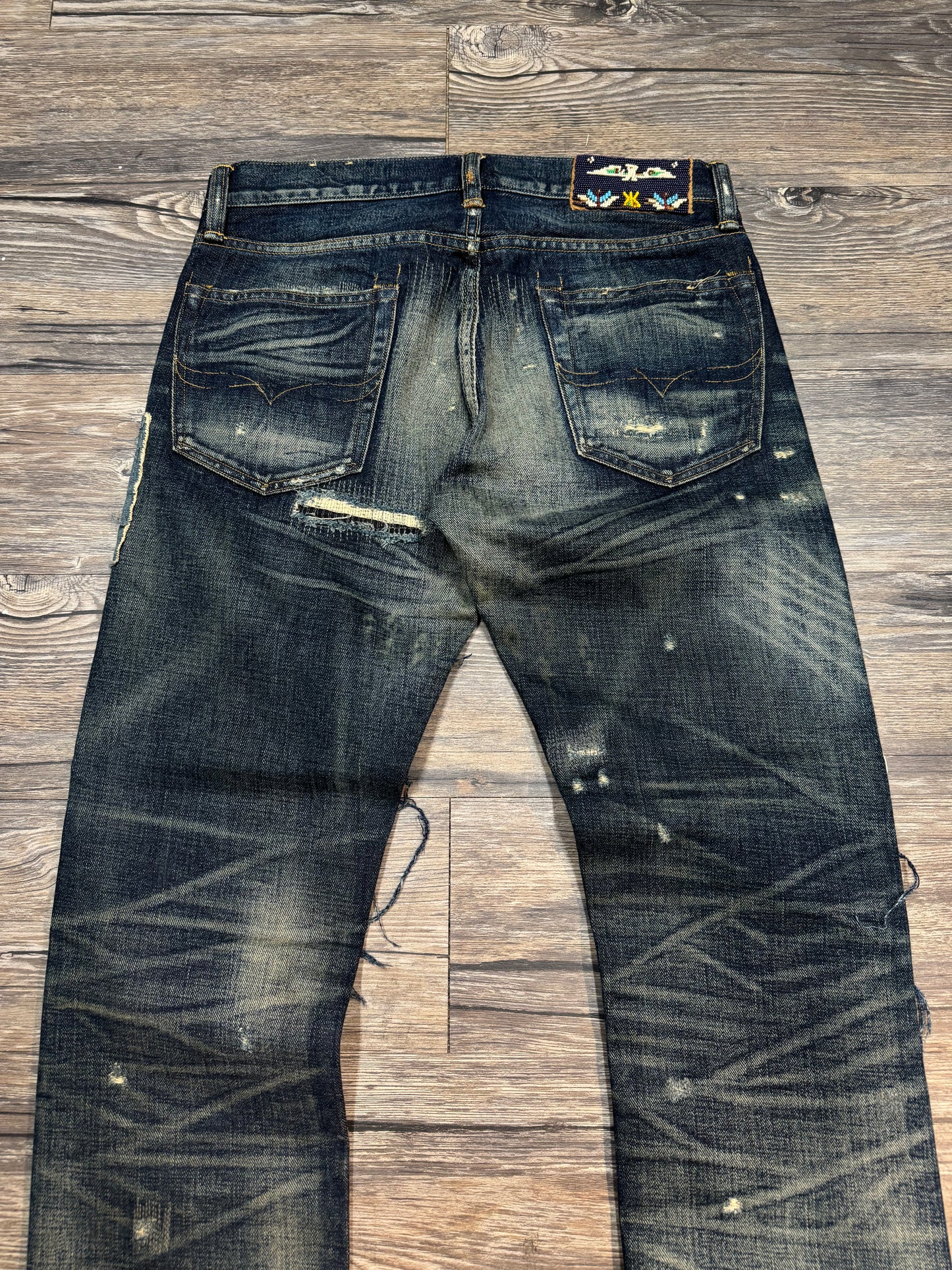 POLO RALPH LAUREN PATCHWORK DENIM (30)