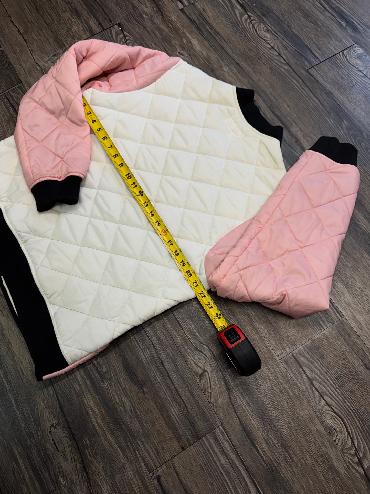SUPREME FW16 QUILTED WAFFLE ZIP-UP JACKET (M)