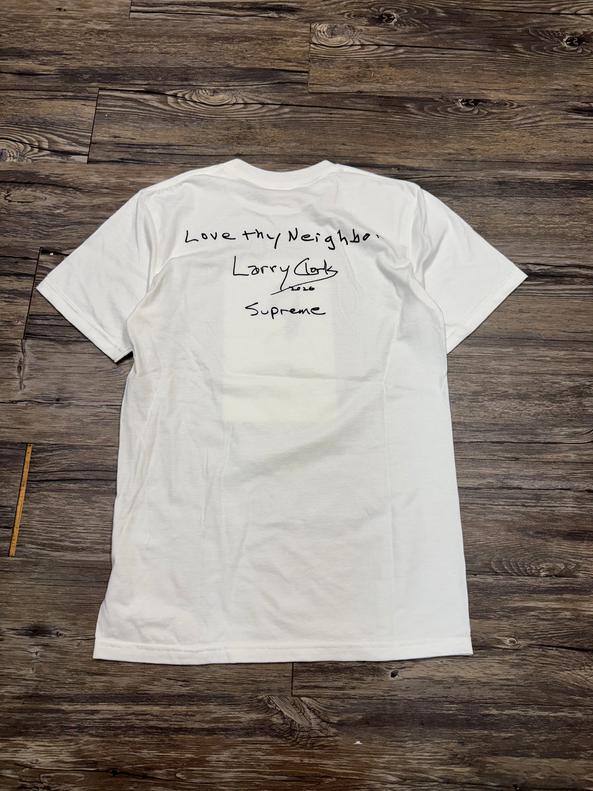 SUPREME LARRY CLARK GRAPHIC T-SHIRT (S)