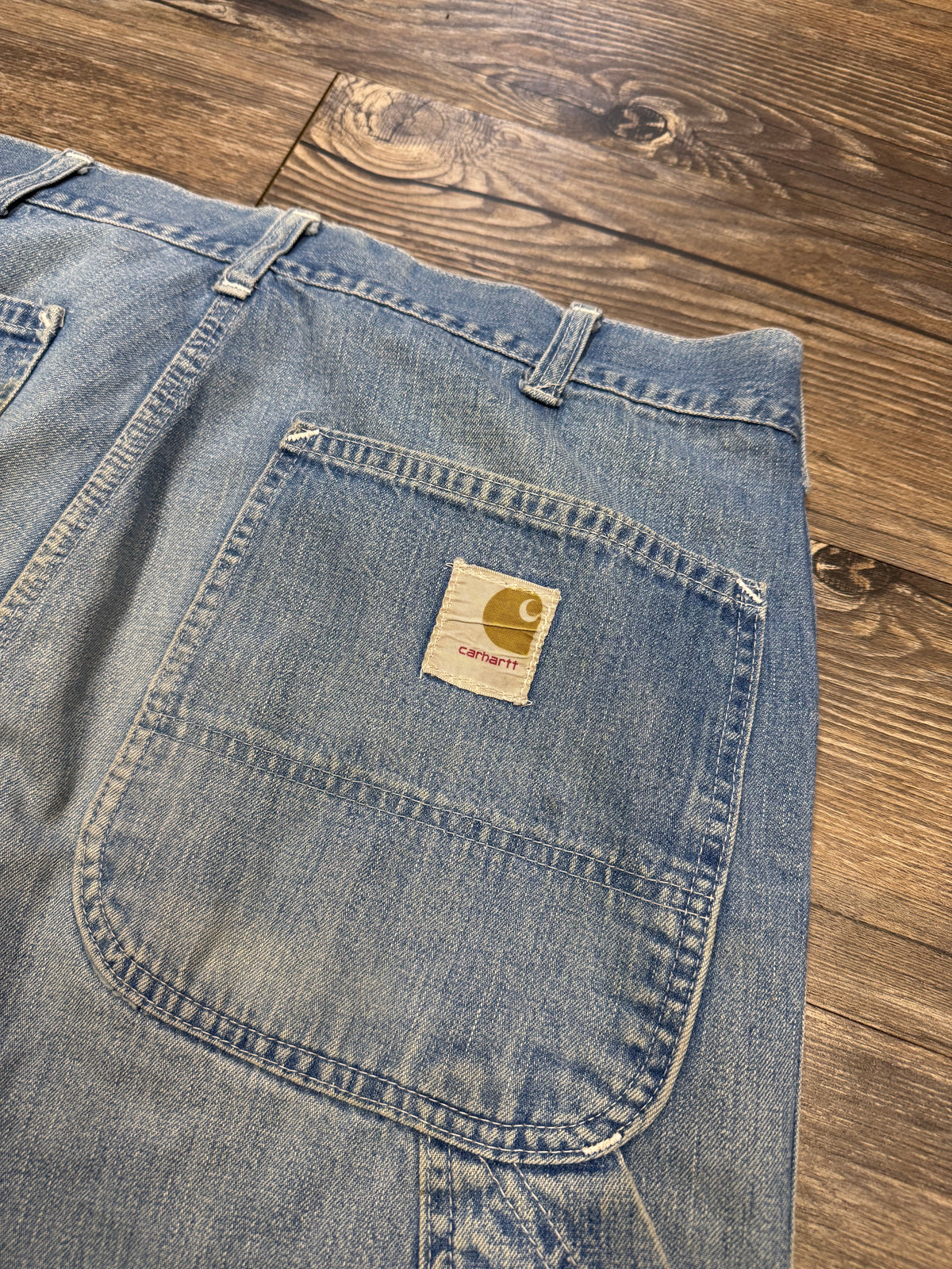 CARHARTT VINTAGE 70'S FADED JEANS (38x34)