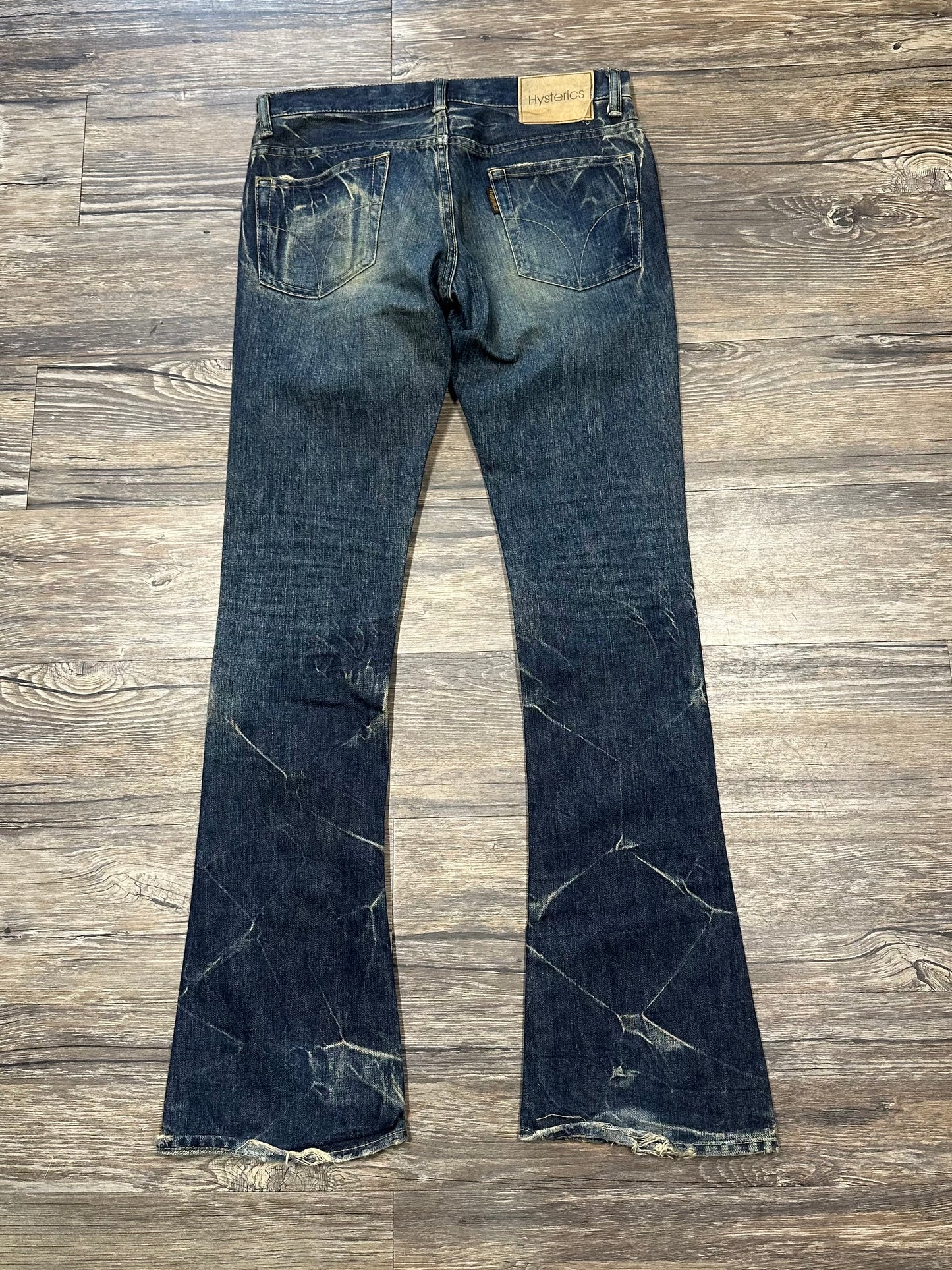 HYSTERIC GLAMOUR FLARES CRAZY FADE (28)