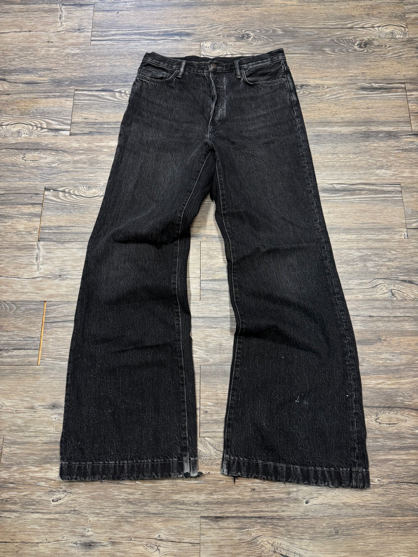 ACNE STUDIOS FLARED BLACK DENIM (31)