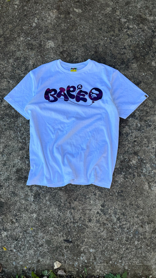 BAPE CLASSIC LOGO TEE (L)