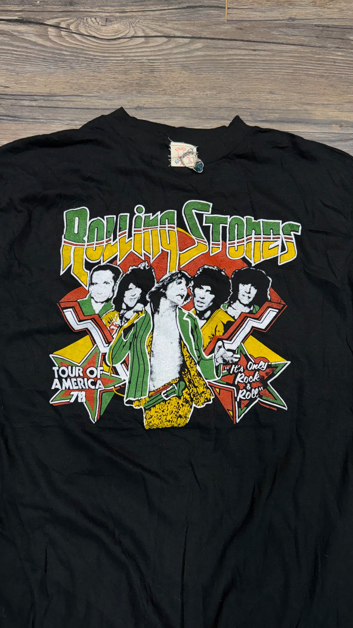 1970'S ROLLING STONES TOUR TEE (L)