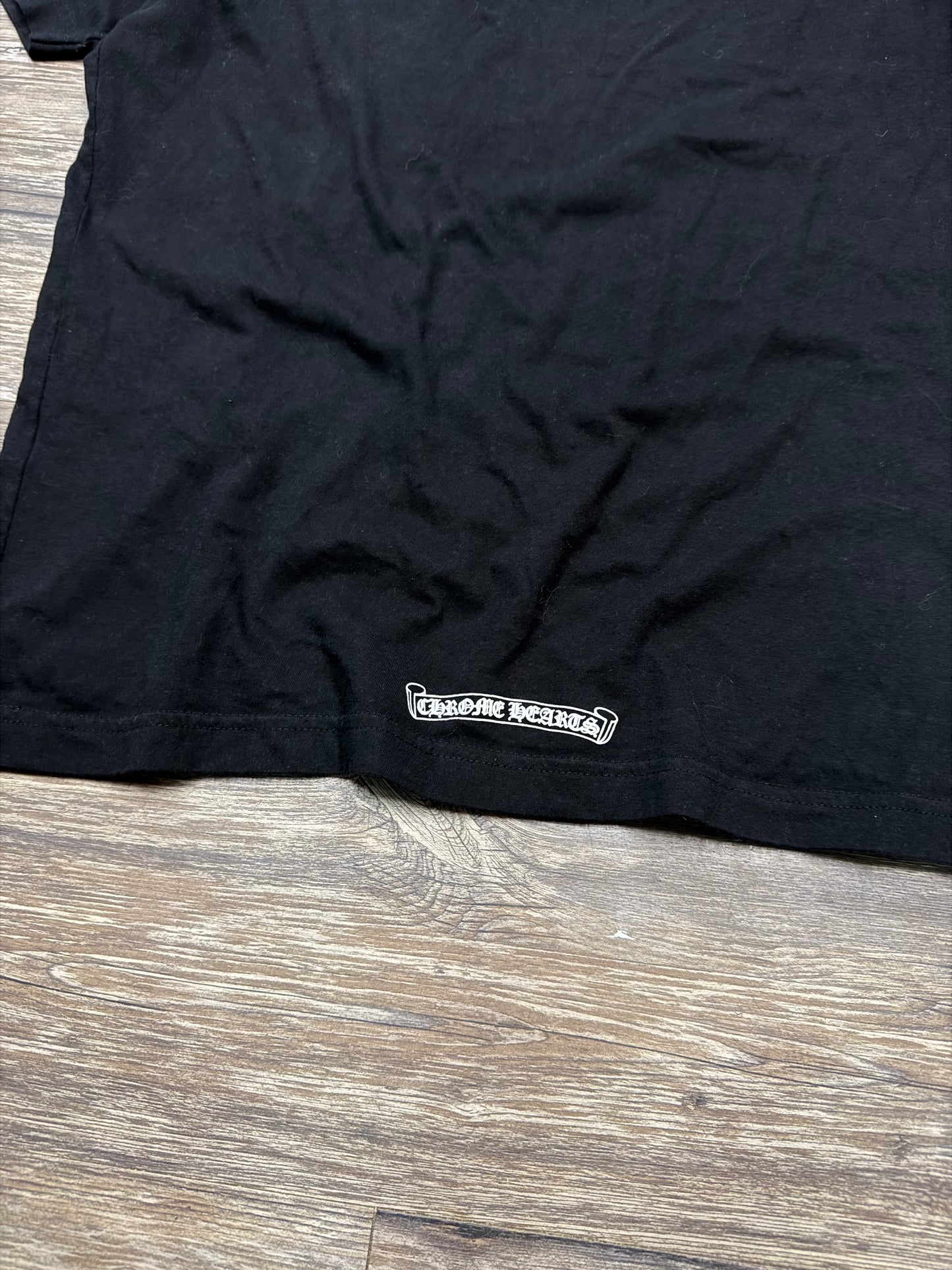 CHROME HEARTS CLASSIC BLACK TEE (M)