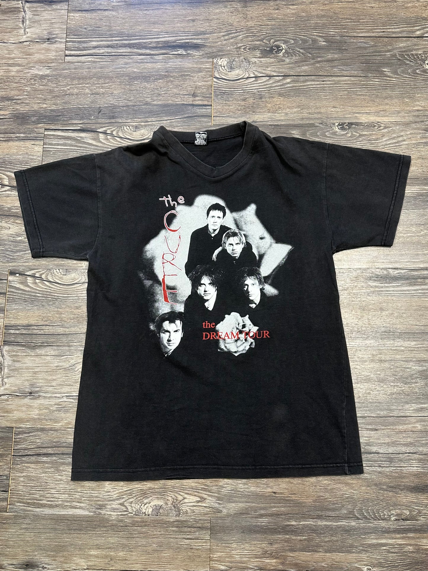 VINTAGE THE CURE BAND T-SHIRT (XL)