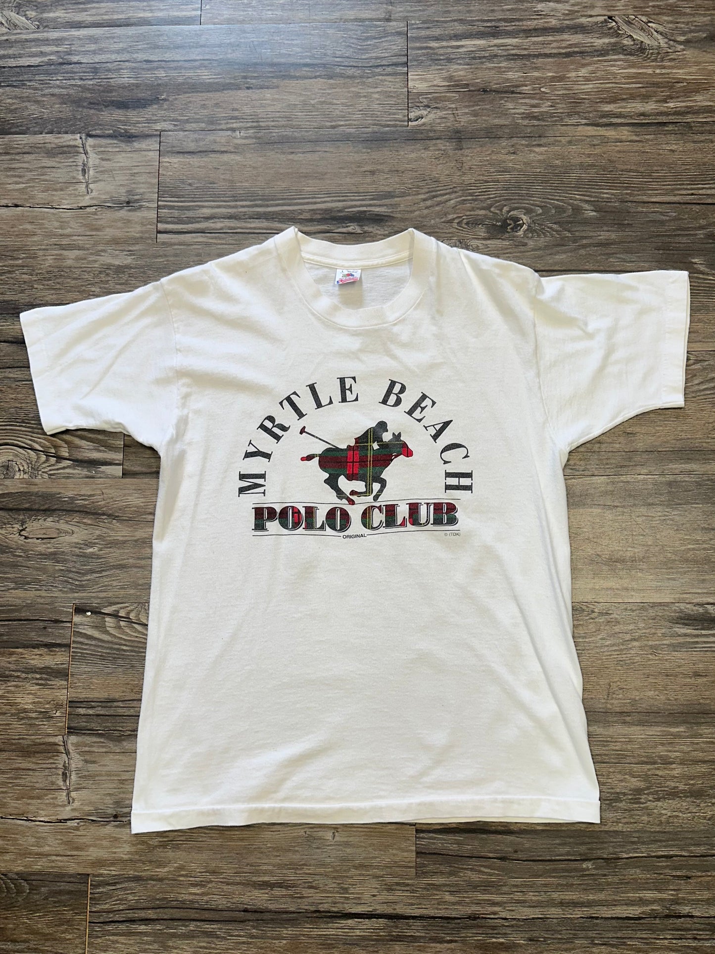 MYRTLE BEACH POLO CLUB T-SHIRT (LARGE)