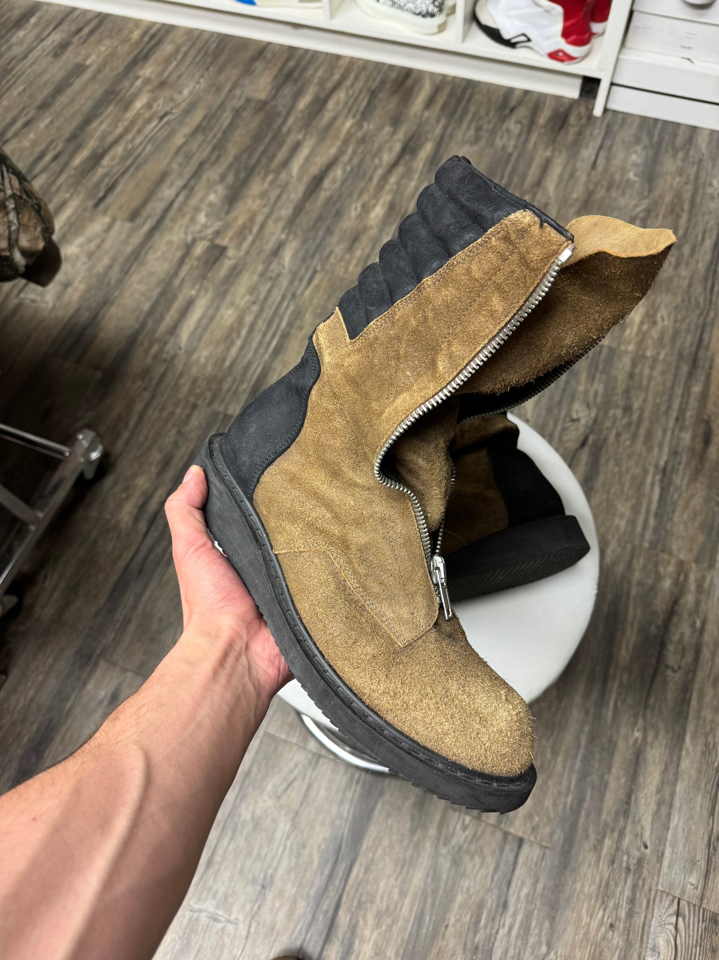 RICK OWEN FW11 LIMO ZIP BOOT (11)