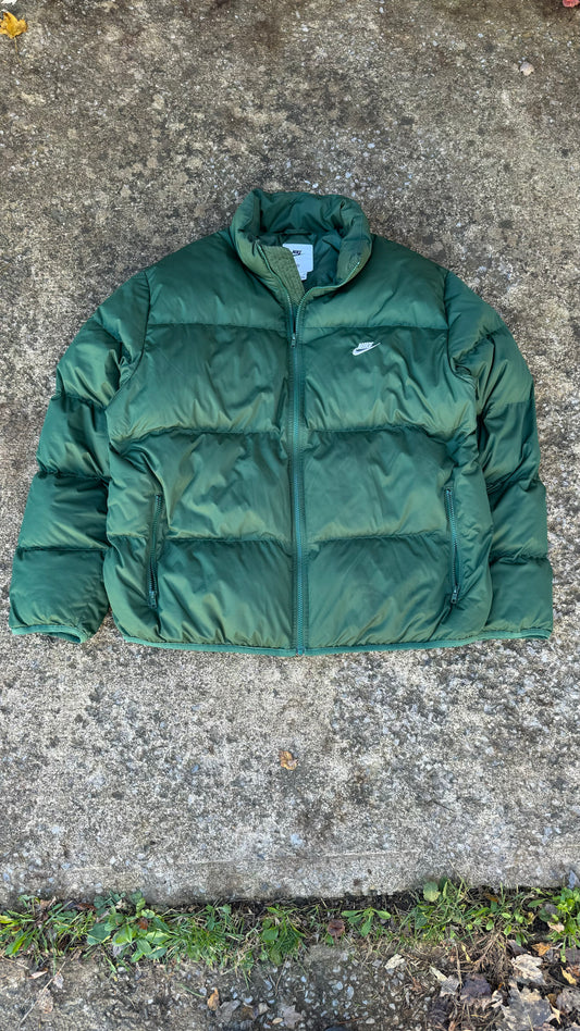NIKE GREEN PUFFER (XL)