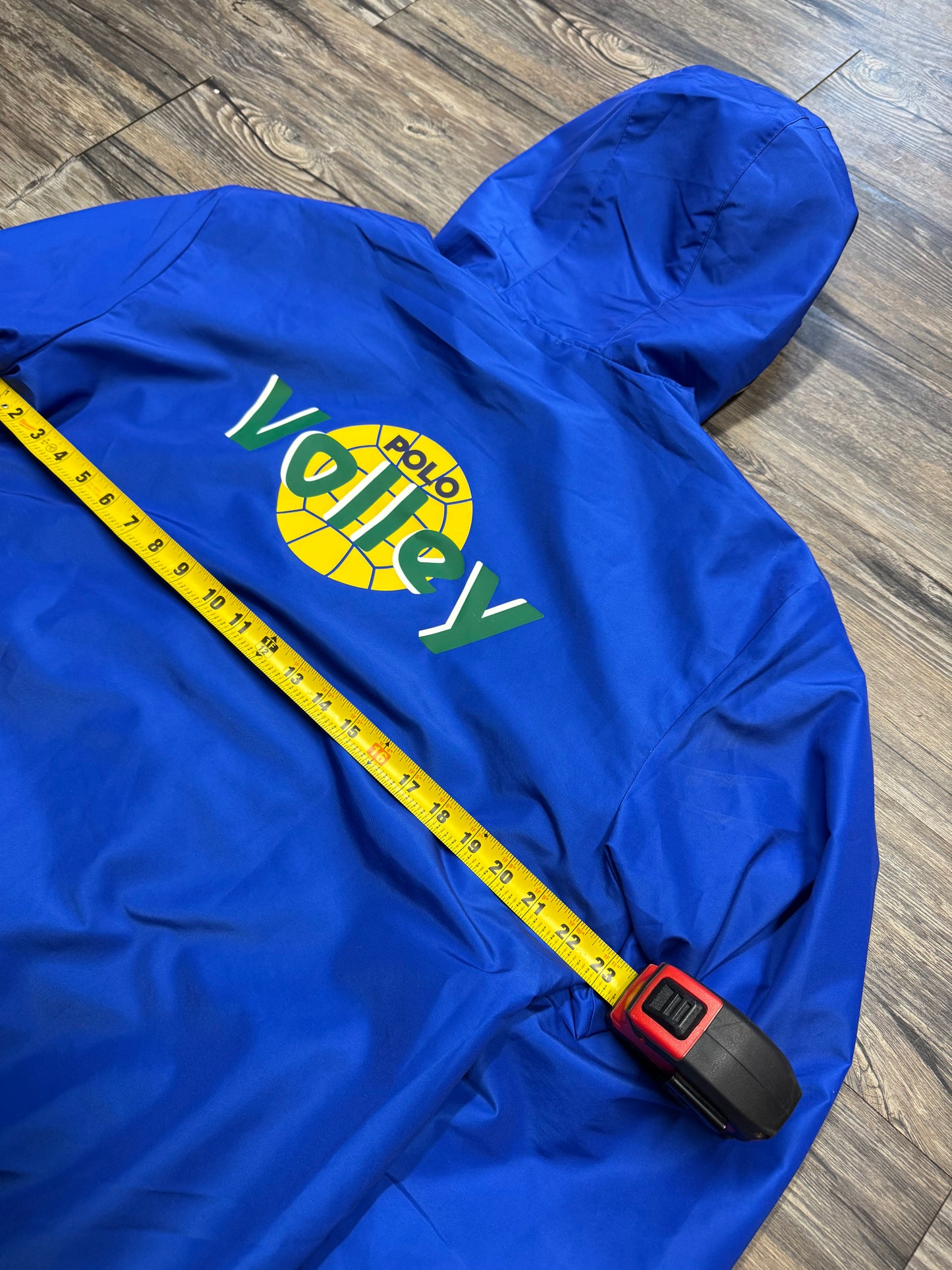 POLO RALPH LAUREN VOLLEY HOODED JACKET (L)