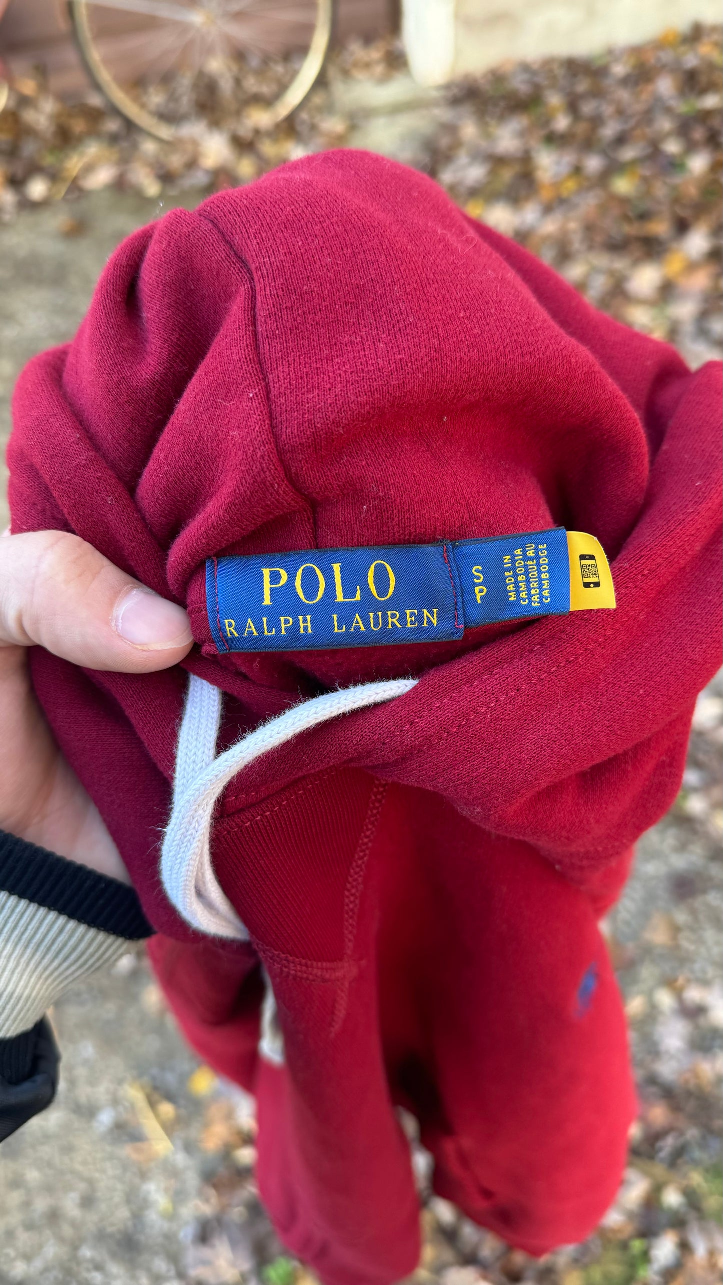 POLO RALPH LAUREN HOODIE (S)