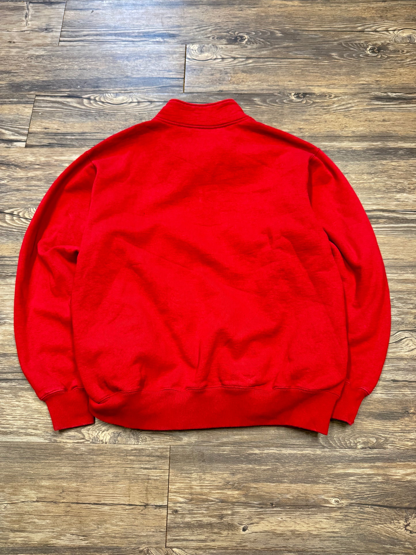 SUPREME CREST APPLIQUÉ HALF ZIP PULLOVER (S)