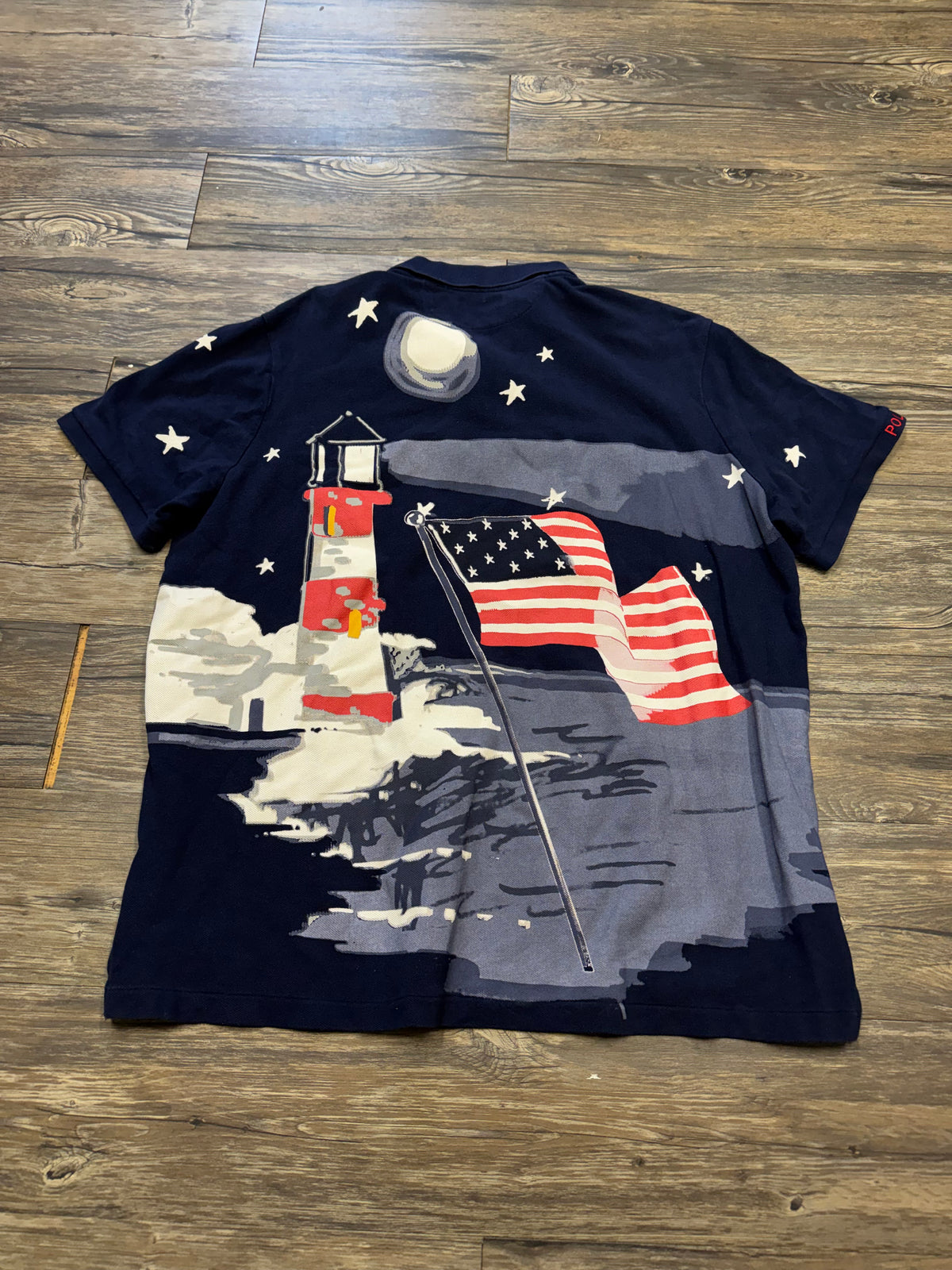 POLO RALPH LAUREN LIGHT HOUSE BEAR POLO (XL)