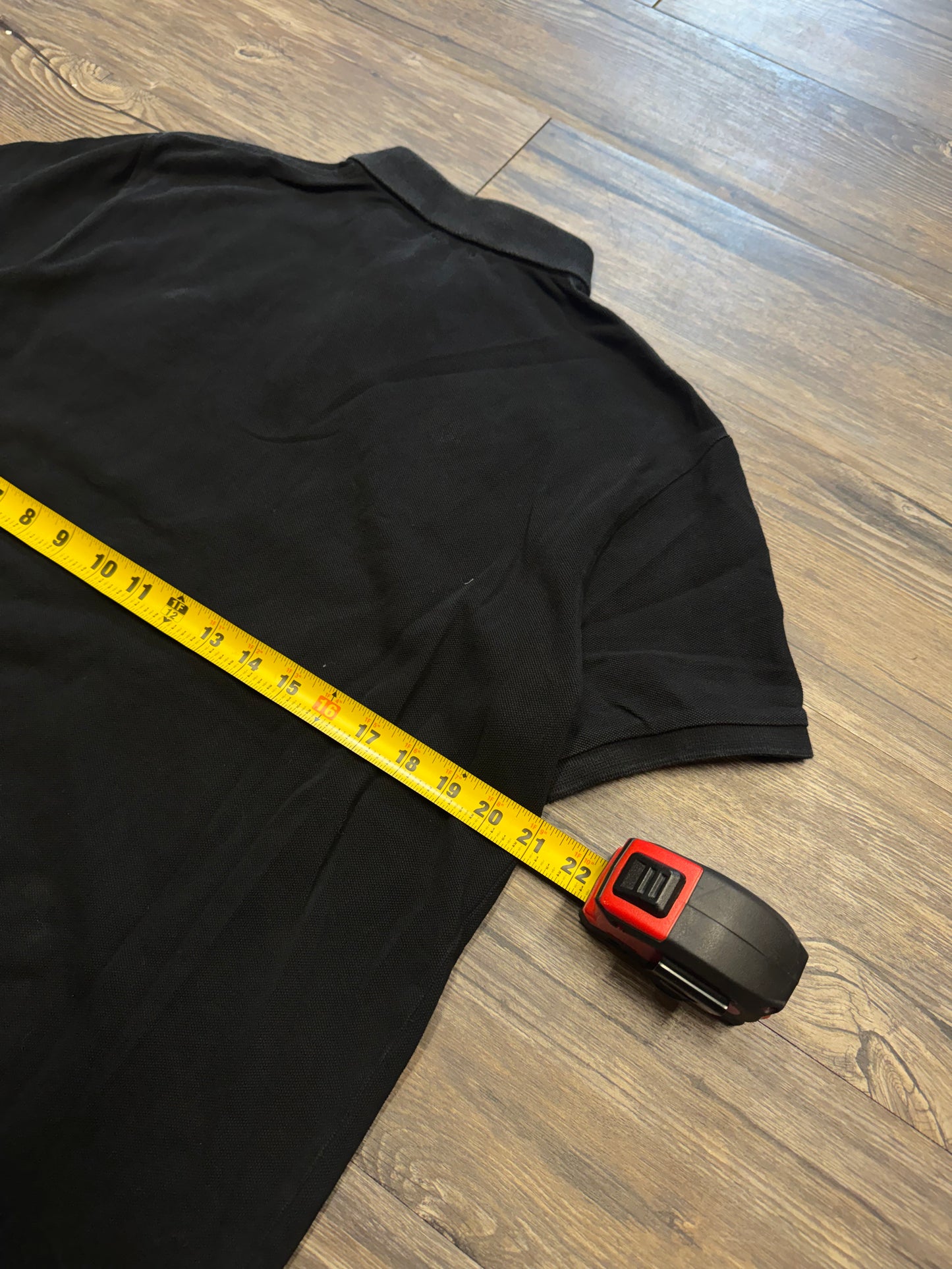 POLO RALPH LAUREN BLACK STRIPE POLO (L)