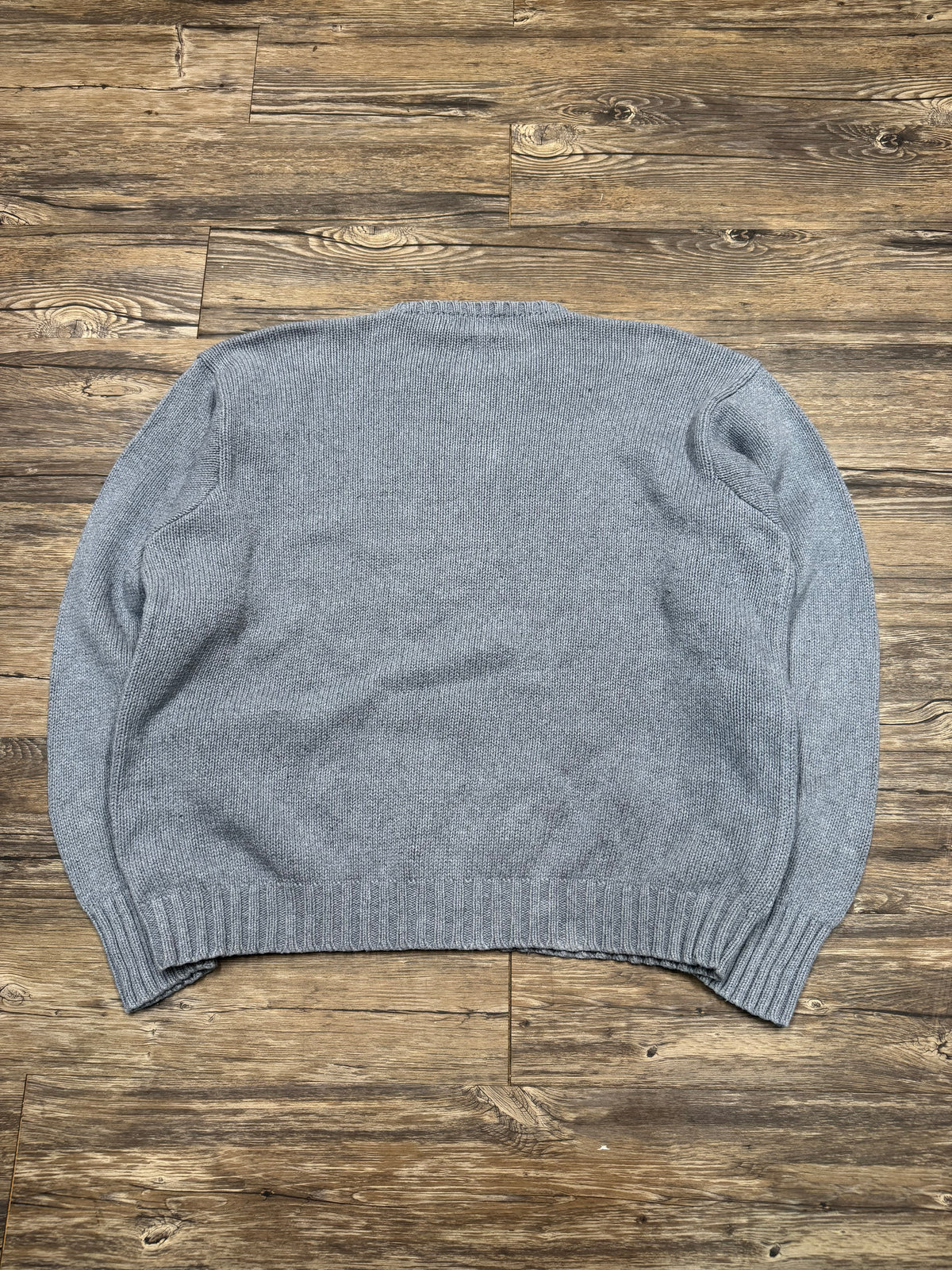 POLO RALPH LAUREN BABY BLUE AMERICAN FLAG KNIT (XXL)