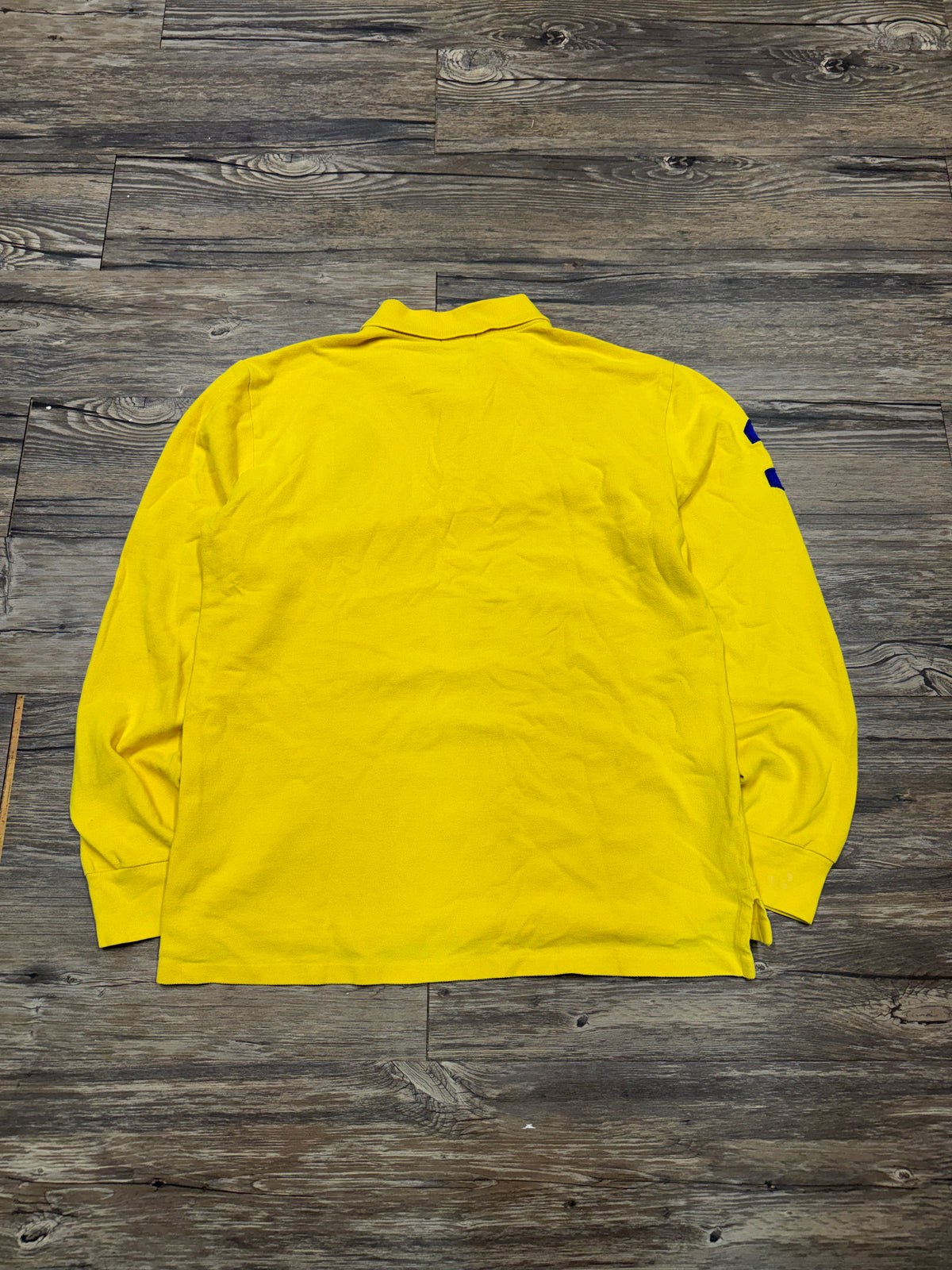 POLO RALPH LAUREN
BIG PONY YELLOW LS POLO (M)