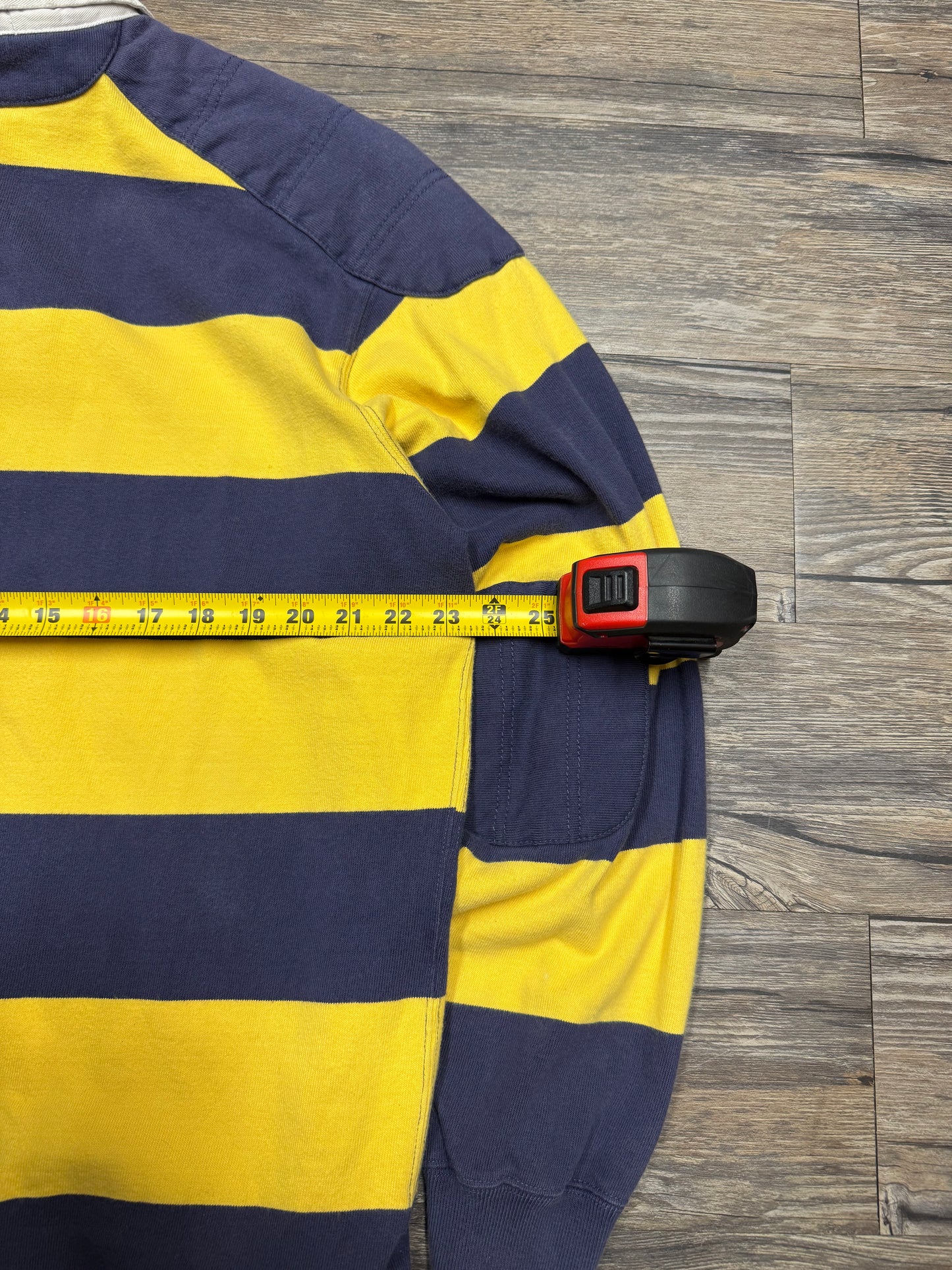 POLO RALPH LAUREN LS STRIPED POLO (L)