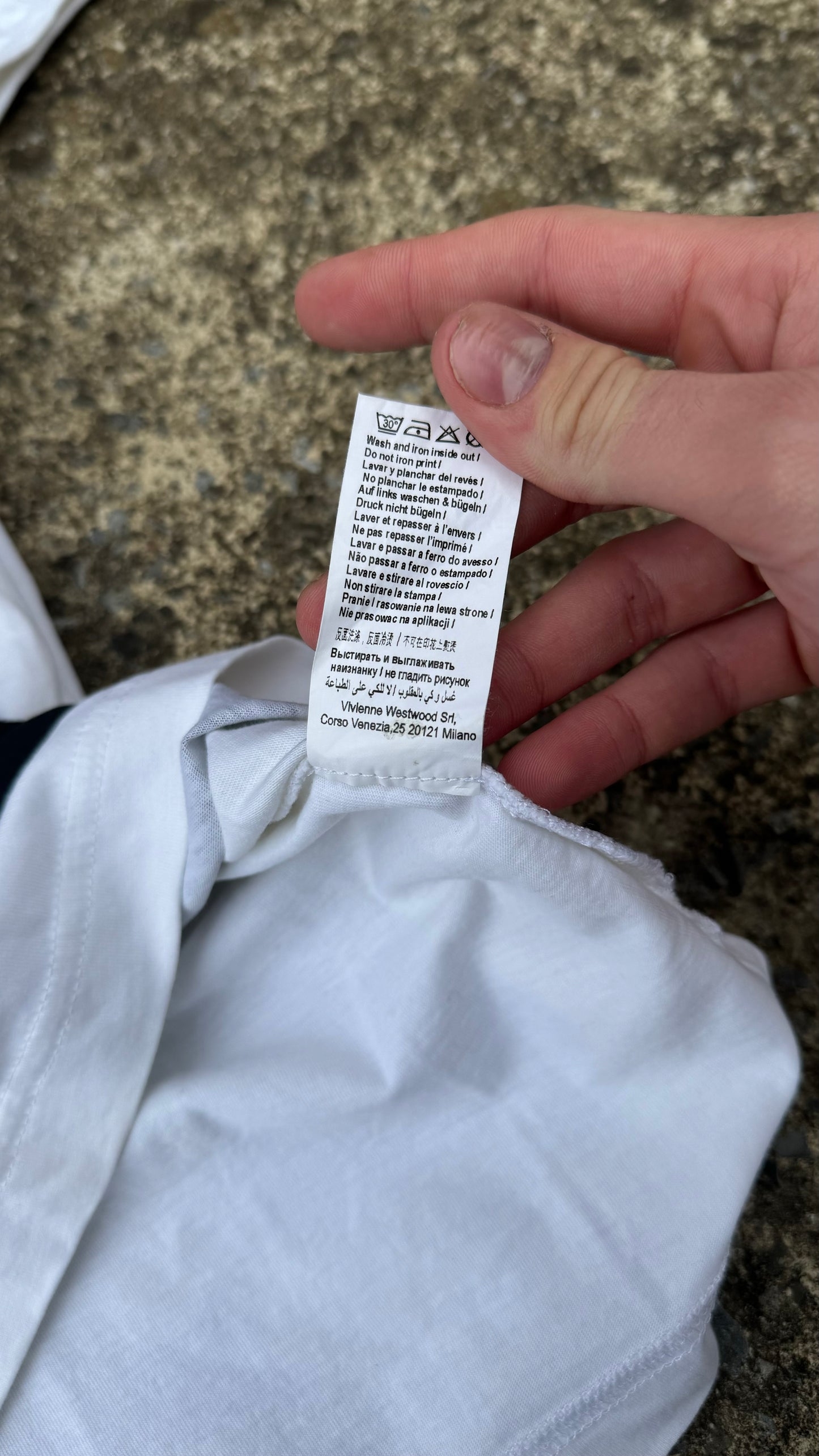 VIVIENNE WESTWOOD VEST TEE (M)