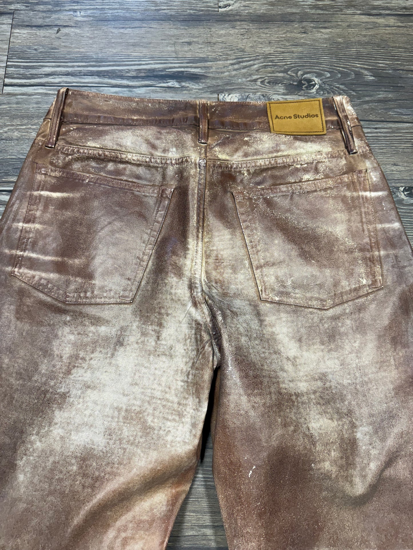 ACNE STUDIOS TROMP O'LOEIL MUDWASH JEANS (34)