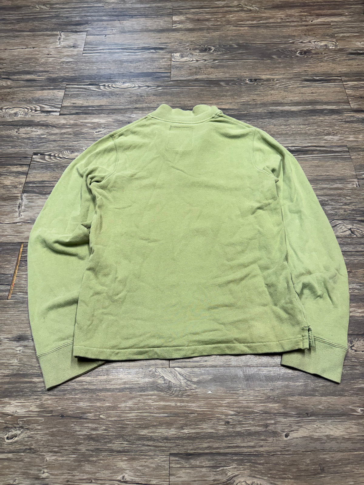 HOLLISTER LONG SLEEVE QUARTER-BUTTON POLO (L)