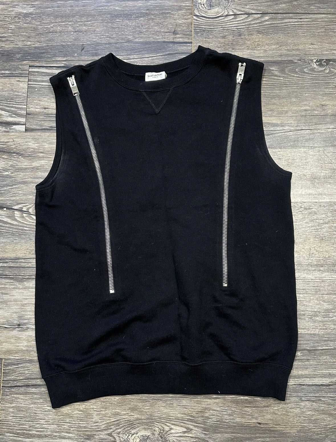 SAINT LAURENT ZIPPER TANK (XL)