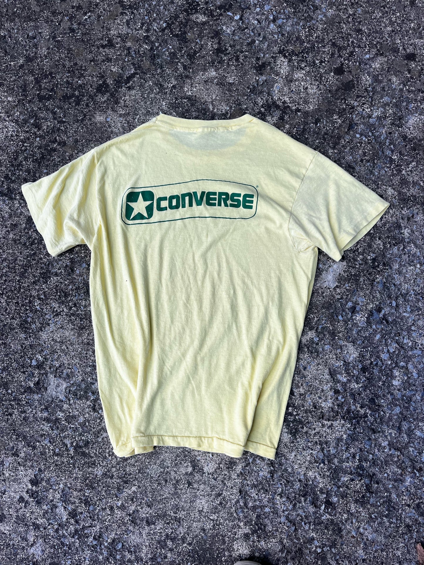 1983 DASH FOR CASH TEXT T-SHIRT (LARGE)