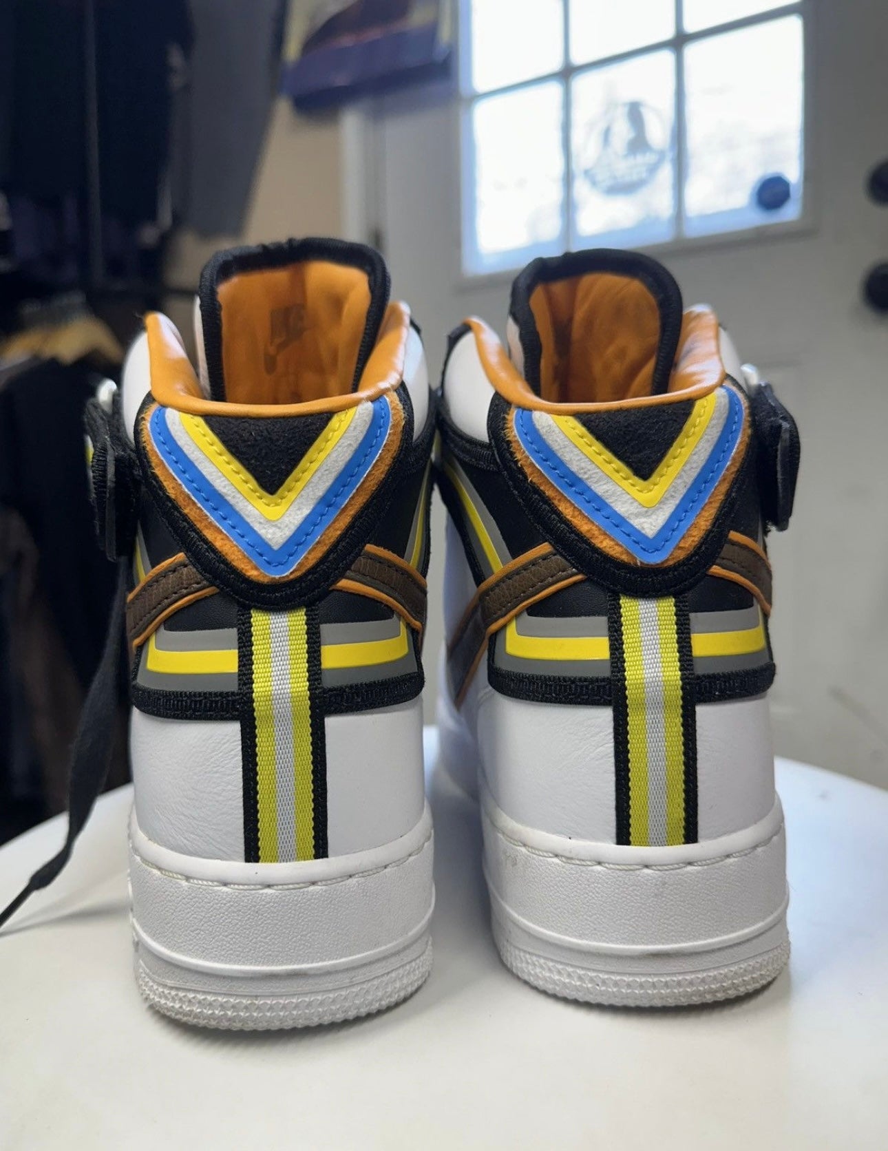 RICCARDO TISCI AIR FORCES SNEAKERS (M 10)