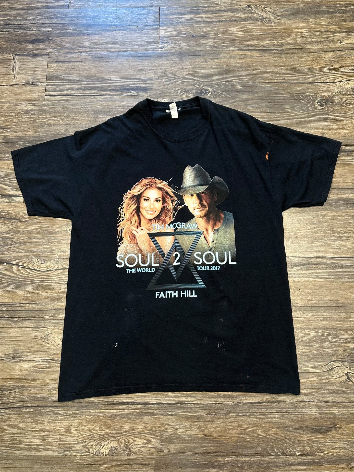 2000’s TIM MCGRAW SOUL 2 SOUL GRAPHIC T-SHIRT (XL)