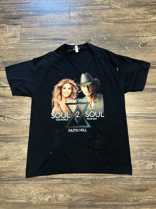 2000’s TIM MCGRAW SOUL 2 SOUL GRAPHIC T-SHIRT (XL)