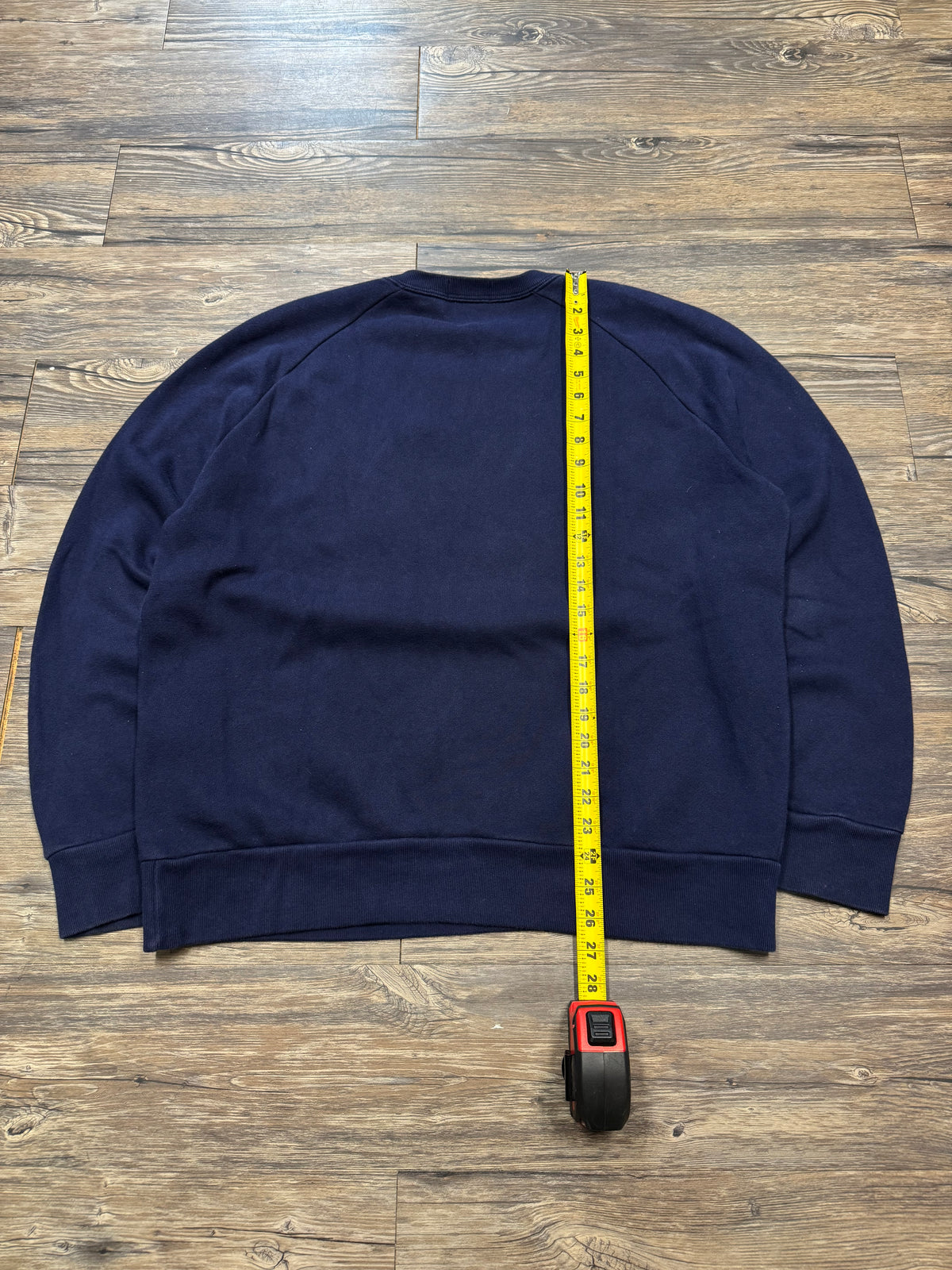 POLO RALPH LAUREN NAVY CROSS FLAG CREWNECK (L)