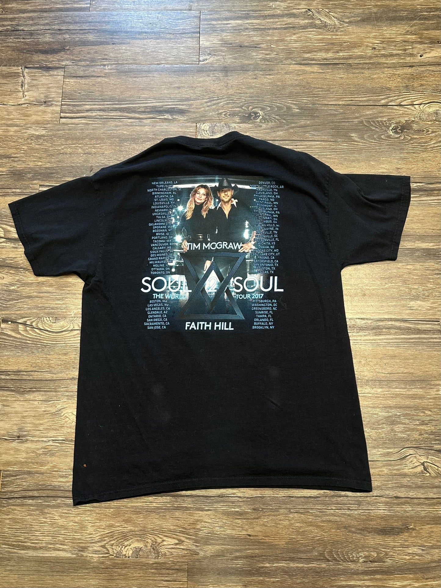 2000’s TIM MCGRAW SOUL 2 SOUL GRAPHIC T-SHIRT (XL)