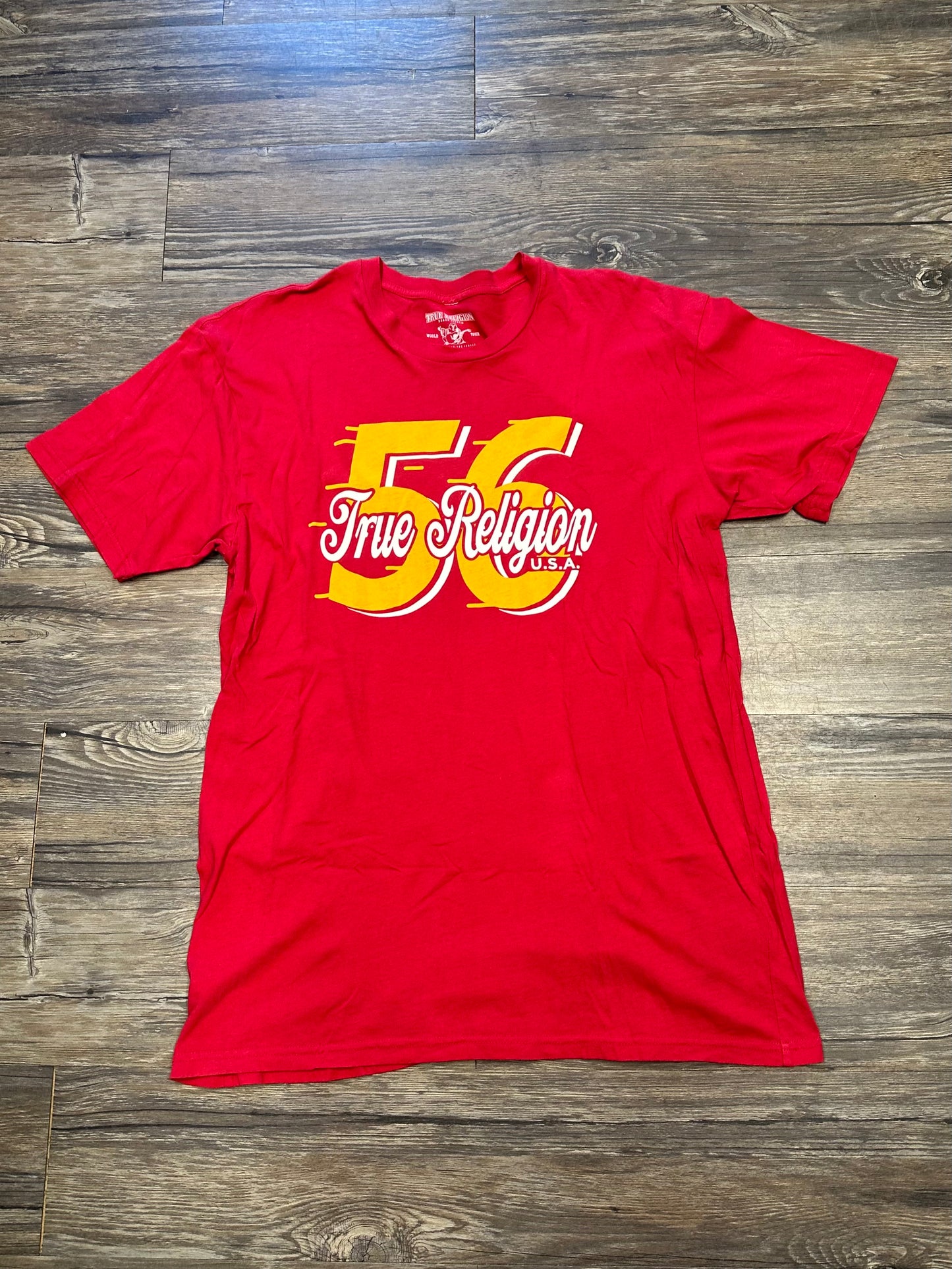 TRUE RELIGION 56 GRAPHIC T-SHIRT (LARGE)