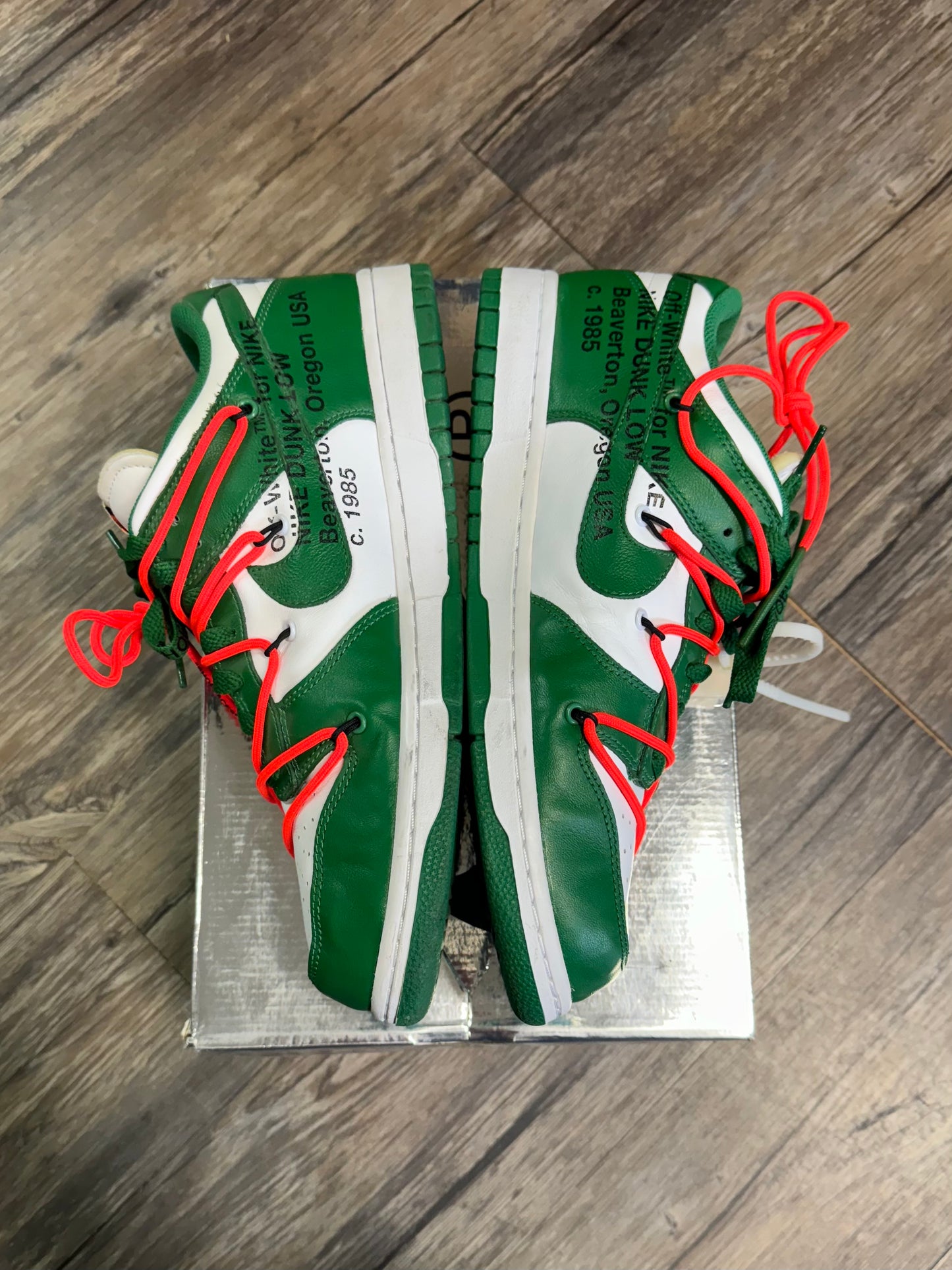 OFF WHITE DUNK PINE (10.5)