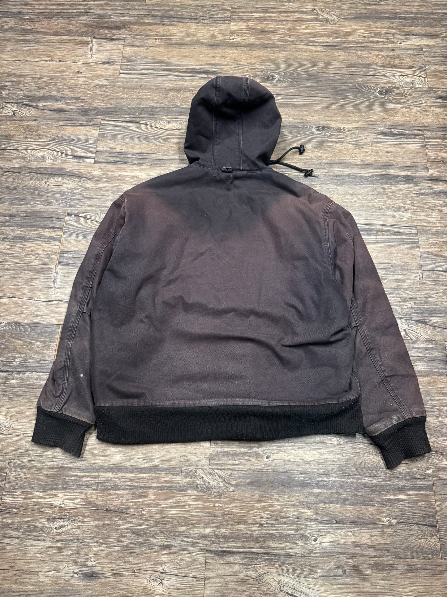 WALLS SUNFADED SHERPA LINED WHISKERING ZIP UP JACKET (L)