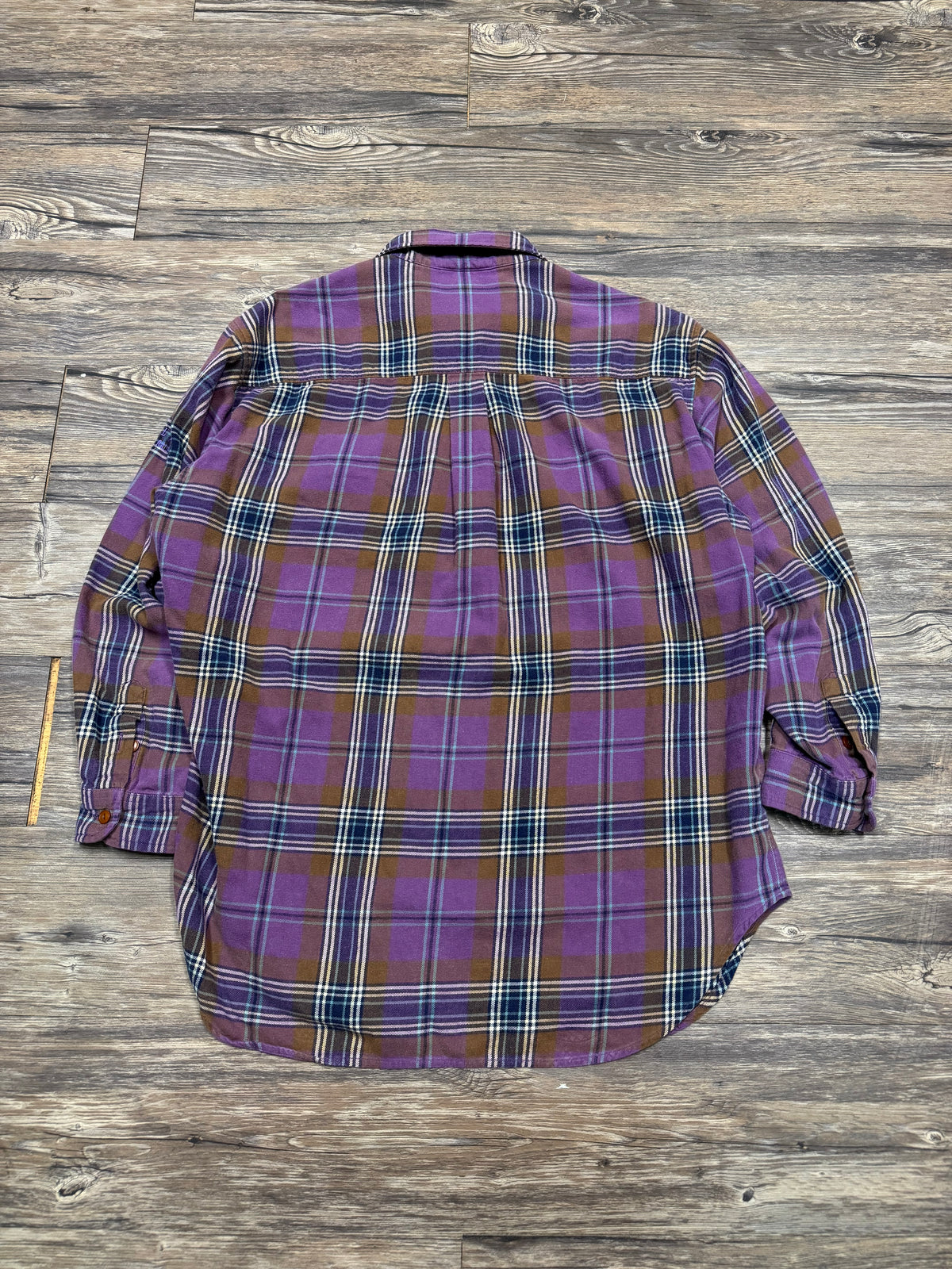 POLO LAUREN RALPH LAUREN BUTTON-UP FLANNEL (M)