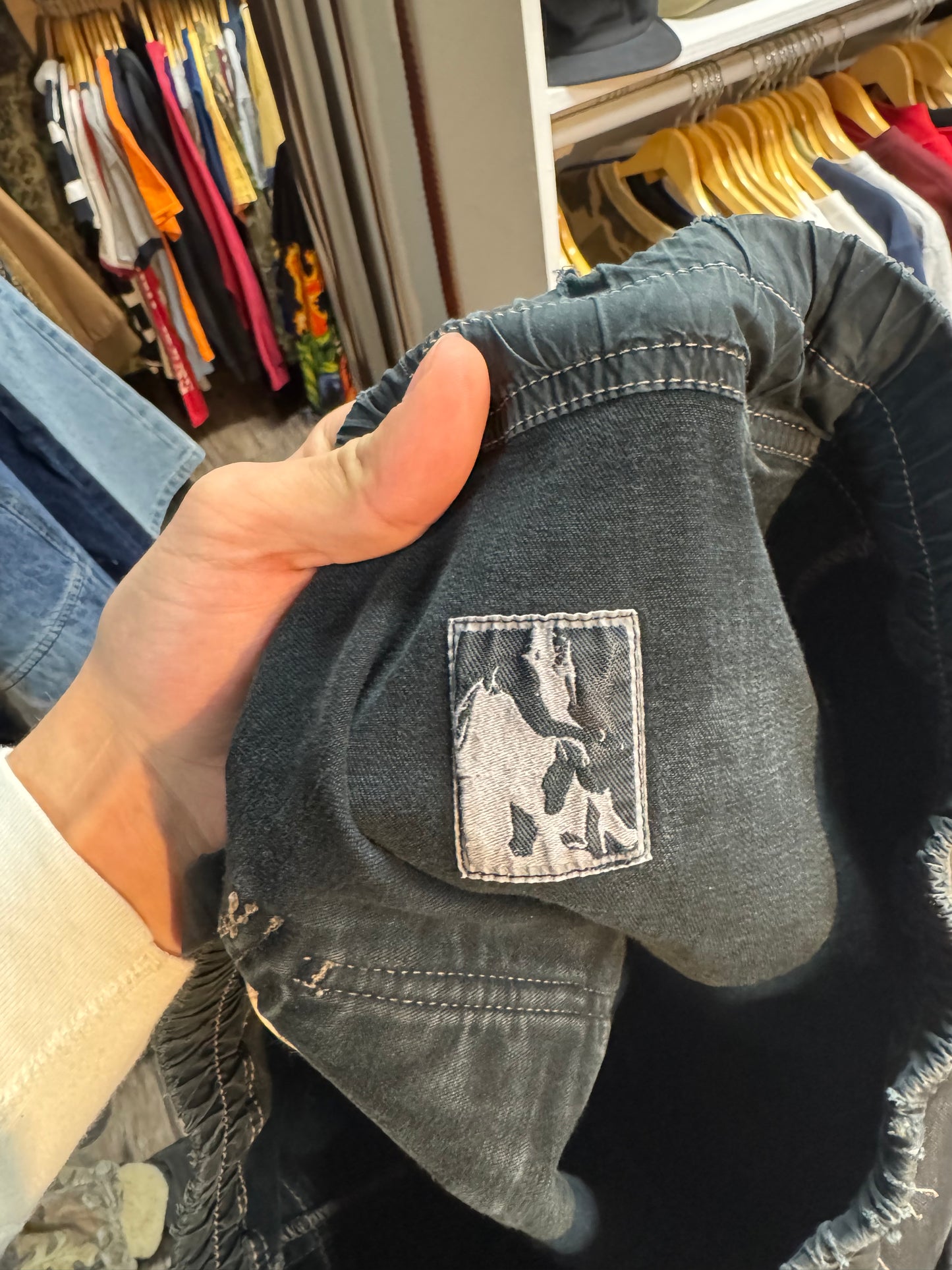 RICK OWENS DRKSHDW CARGO PANTS (SMALL)