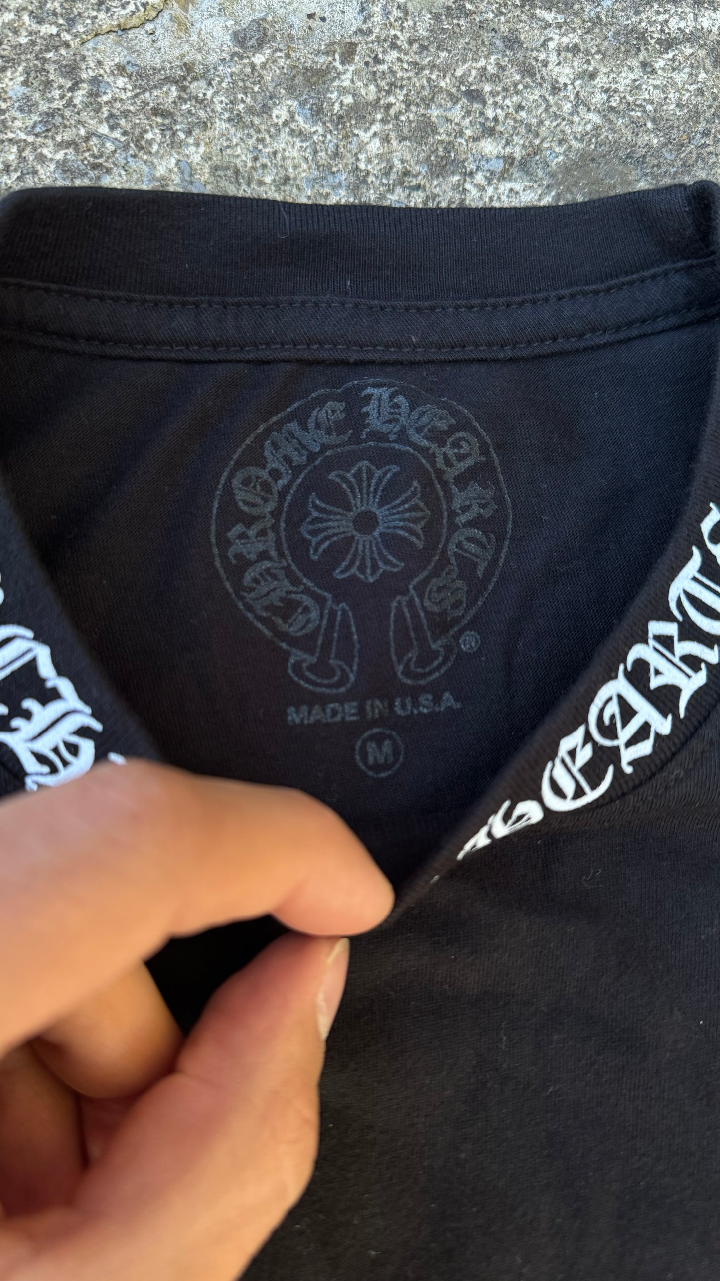 CHROME HEARTS TEE (M)