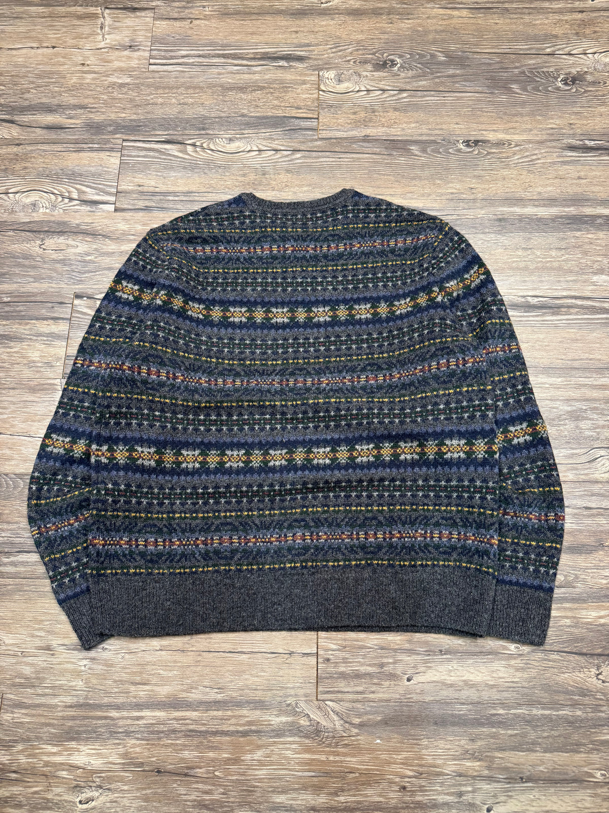 POLO RALPH LAUREN AZTEC CREWNECK (XL)