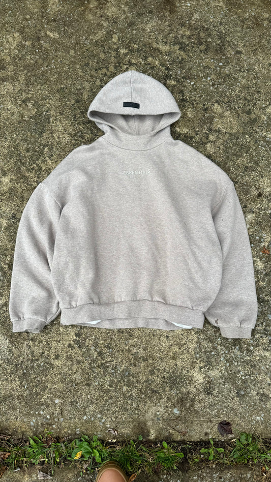 ESSENTIALS HOODIE OATMEAL (M)