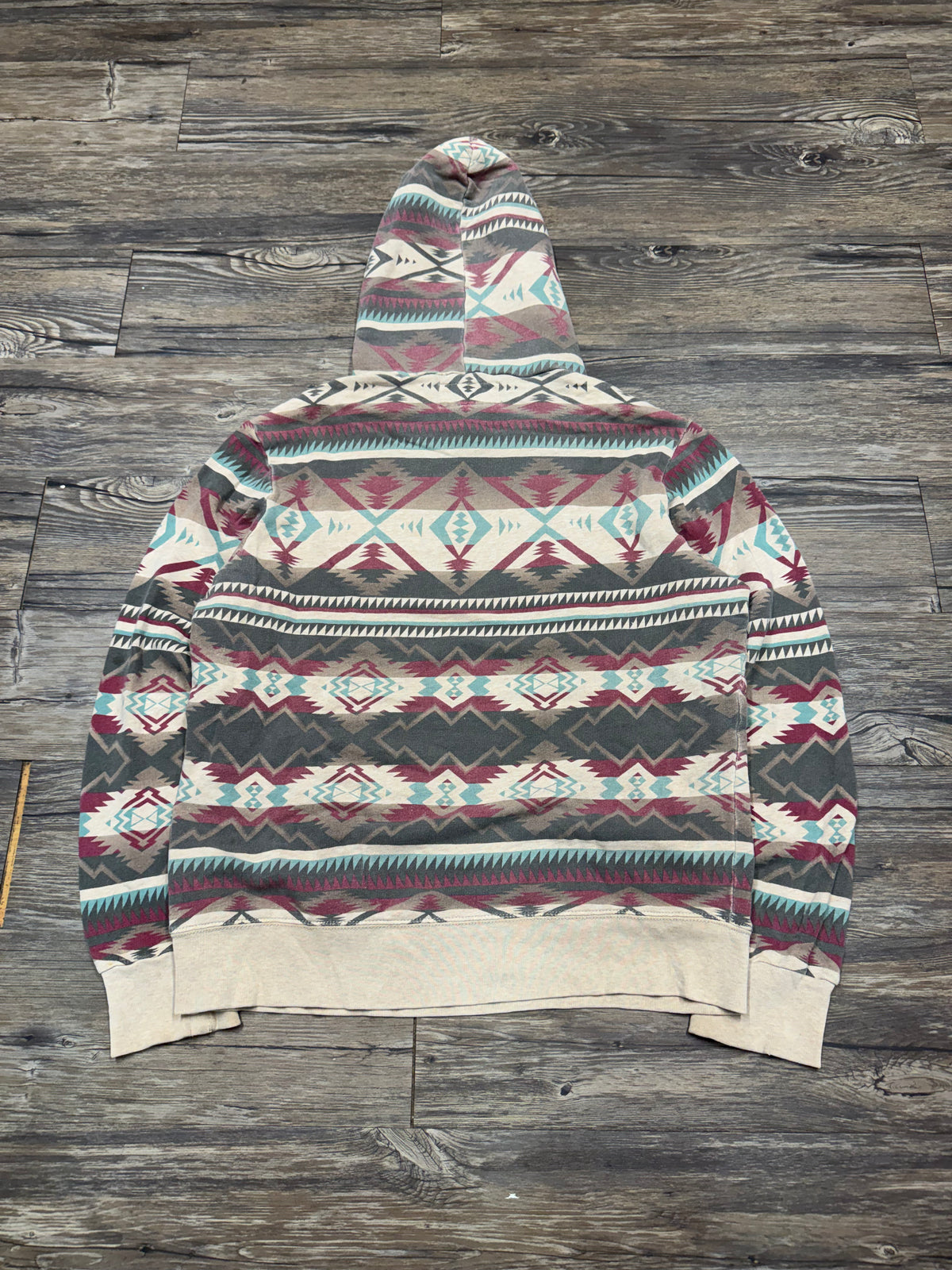 POLO RALPH LAUREN DENIM & SUPPLY AZTEC HOODIE (L)