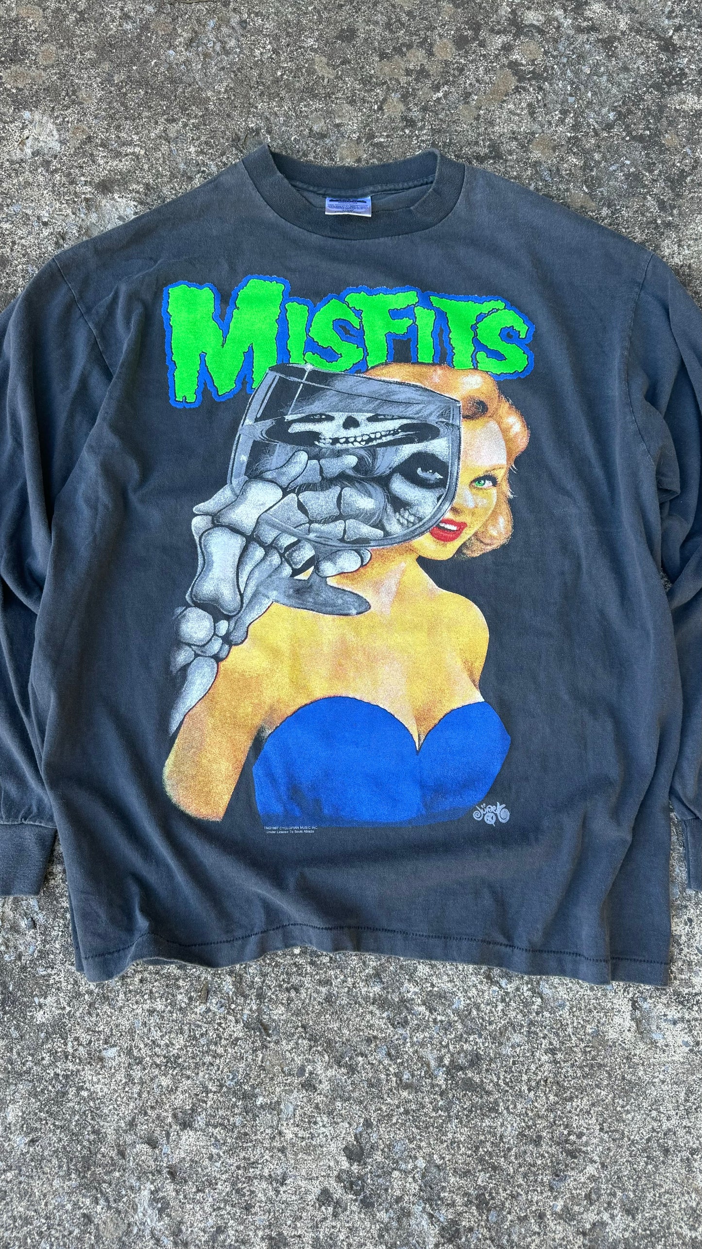 MISFITS ORIGINAL 90s TULTEX MERCH (L)