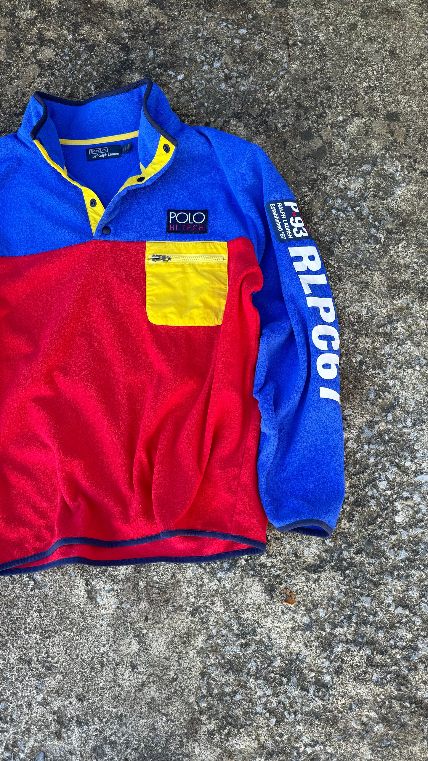 POLO RALPH LAUREN BOAT CLUB FLEECE (M)