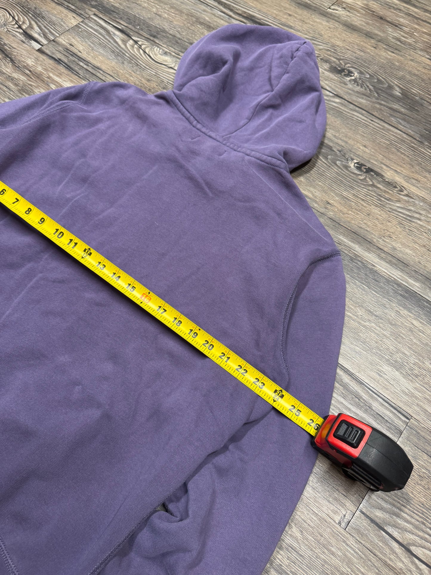 POLO RALPH LAUREN ‘MAGENTA’ ZIP UP HOODED SWEATSHIRT (XL)