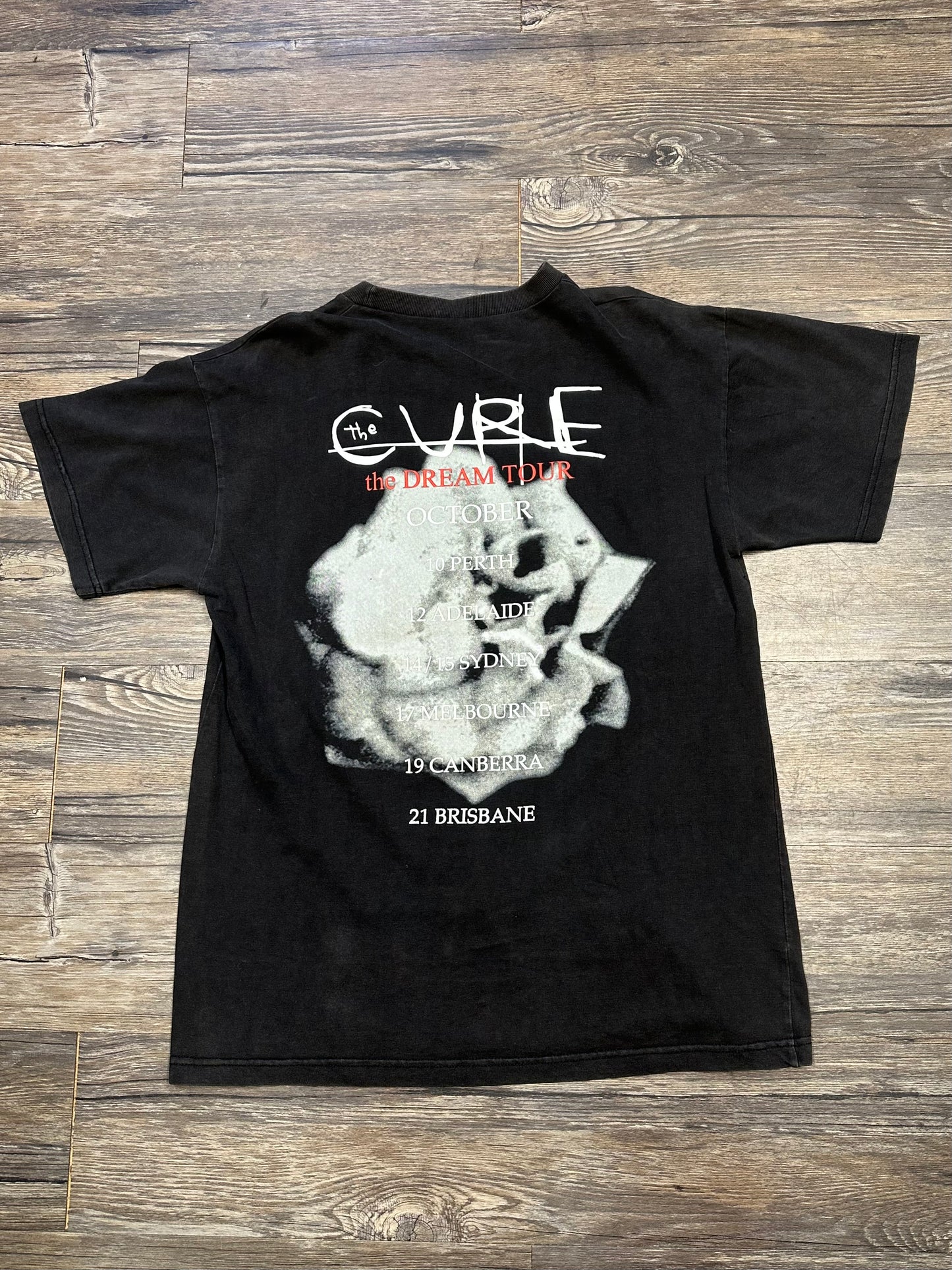 VINTAGE THE CURE BAND T-SHIRT (XL)
