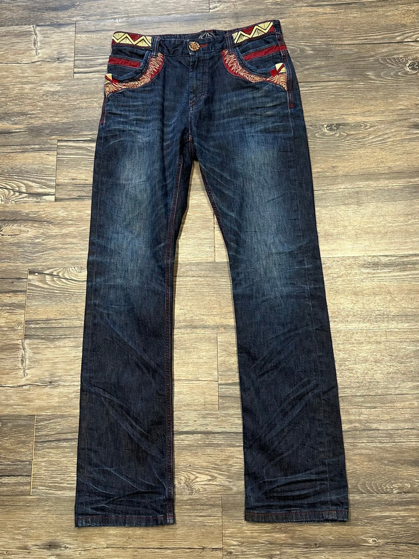 EVISU DARK WASH DENIM (30)