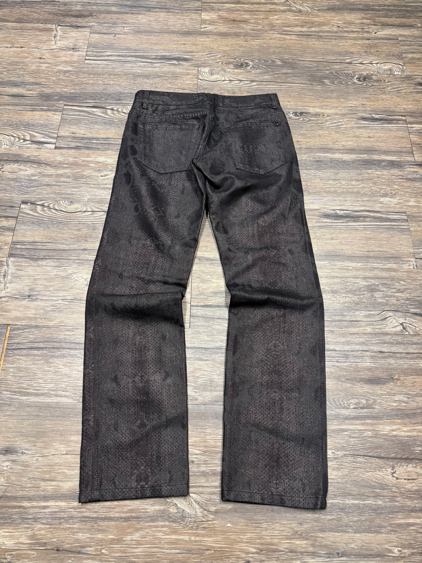 ROBERTO CAVALLI AW2007 OBSCURE PYTHON JEANS (30)