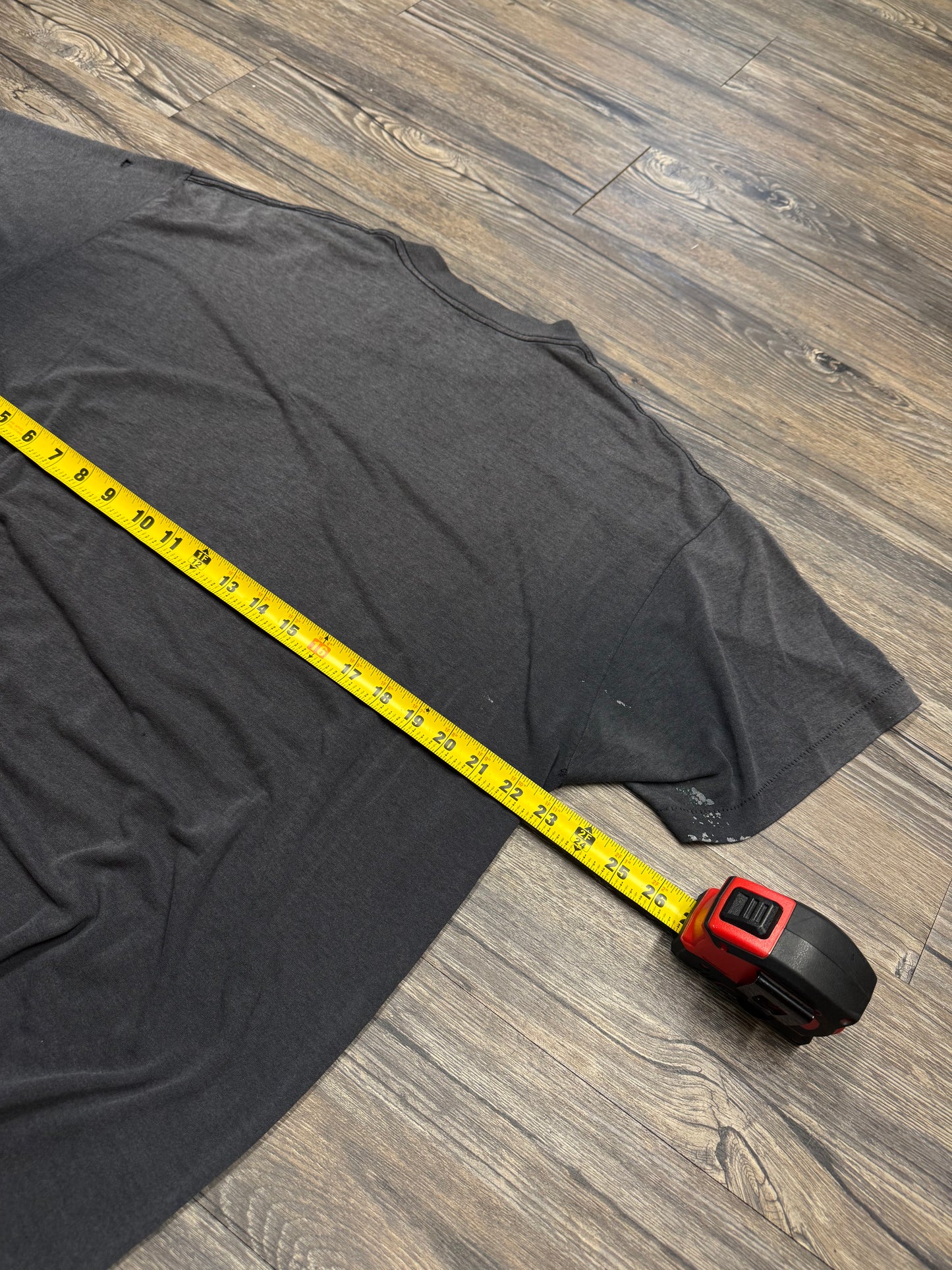 STRIP TEES 90s VTG BOXY FADED T-SHIRT (L)
